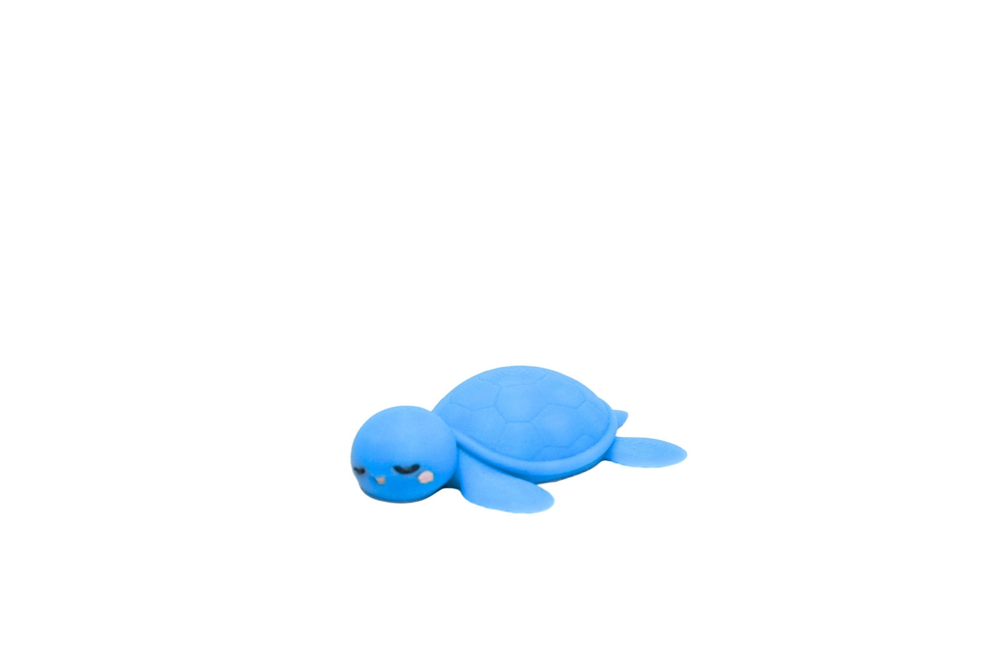 Kawaii Sea Turtle: Gentle Waves - 3D Printed Desk Toy