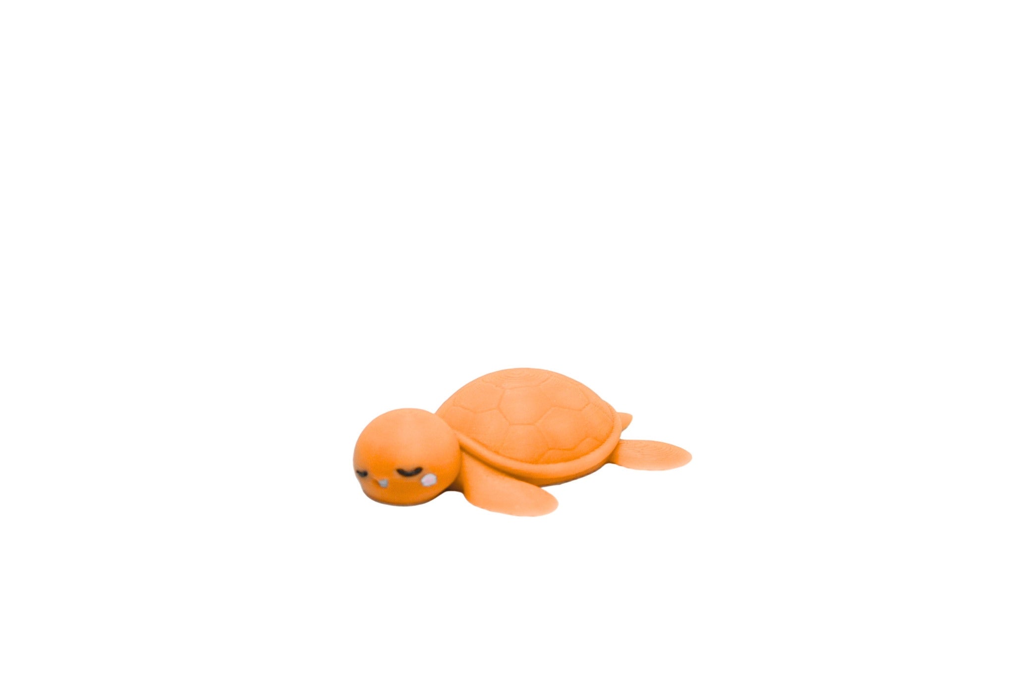Kawaii Sea Turtle: Gentle Waves - 3D Printed Desk Toy