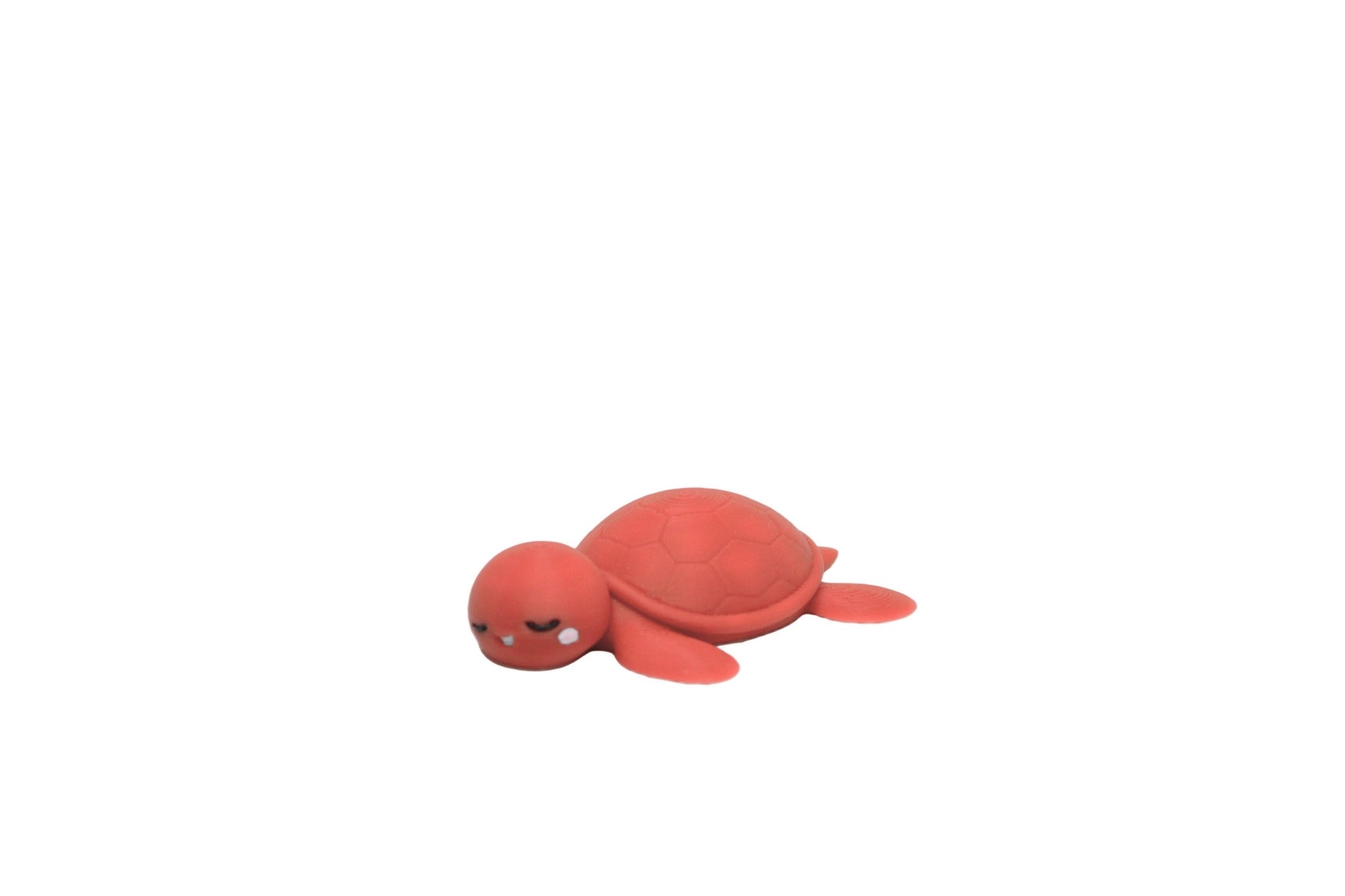 Kawaii Sea Turtle: Gentle Waves - 3D Printed Desk Toy