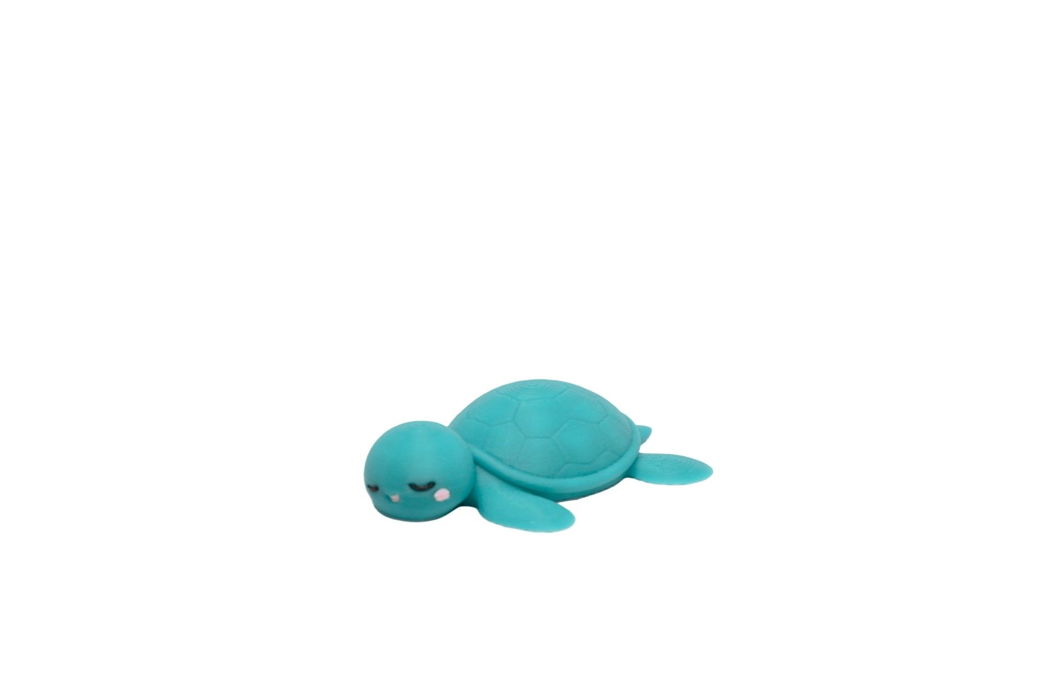 Kawaii Sea Turtle: Gentle Waves - 3D Printed Desk Toy