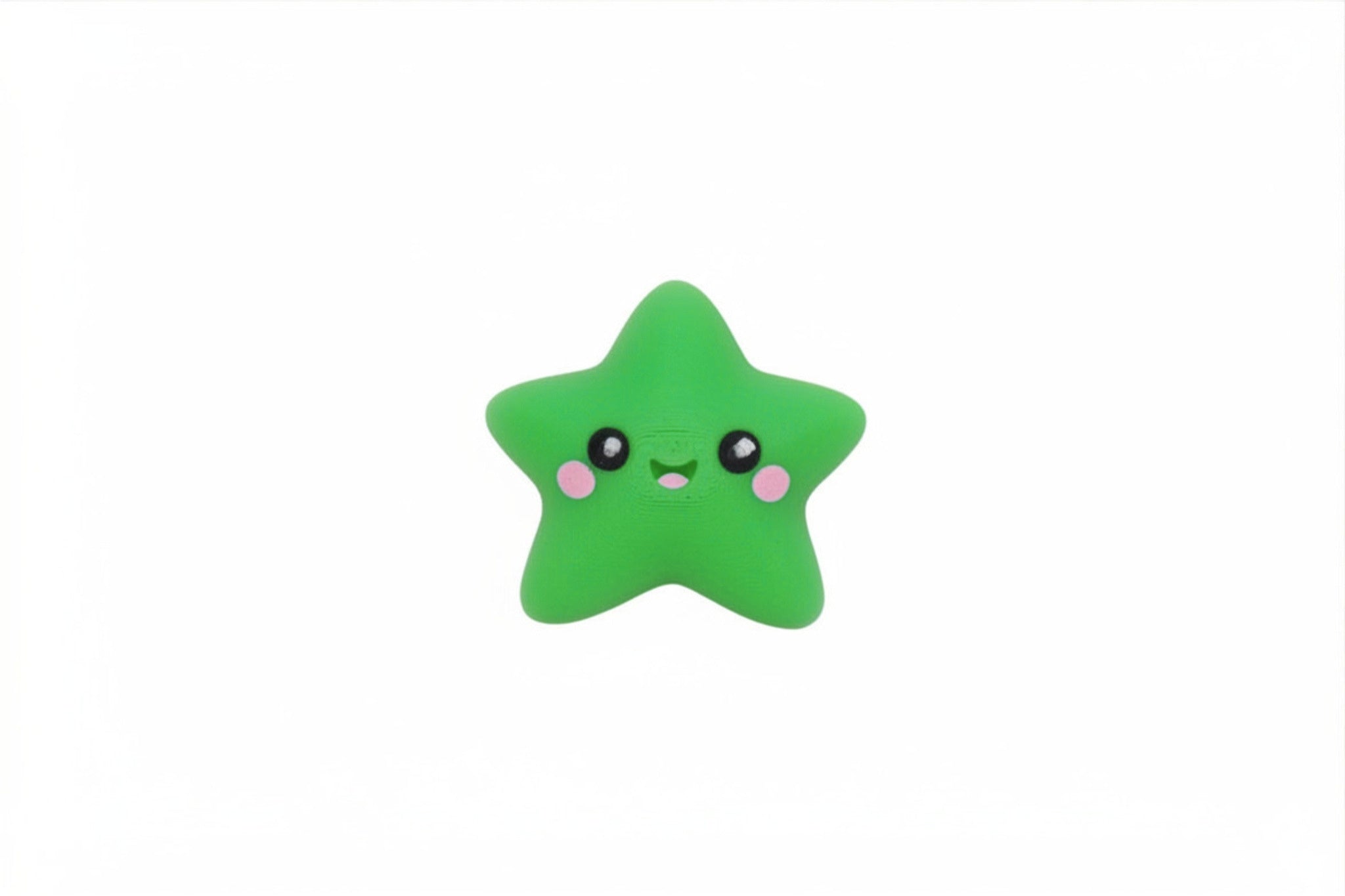 Kawaii Starfish: Cute & Beachy Joy - 3D Printed Desk Toy