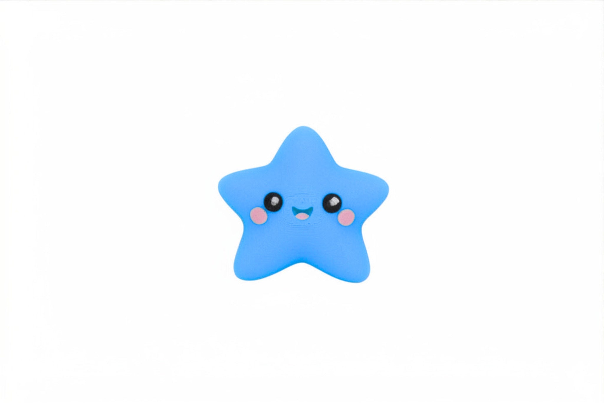 Kawaii Starfish: Cute & Beachy Joy - 3D Printed Desk Toy