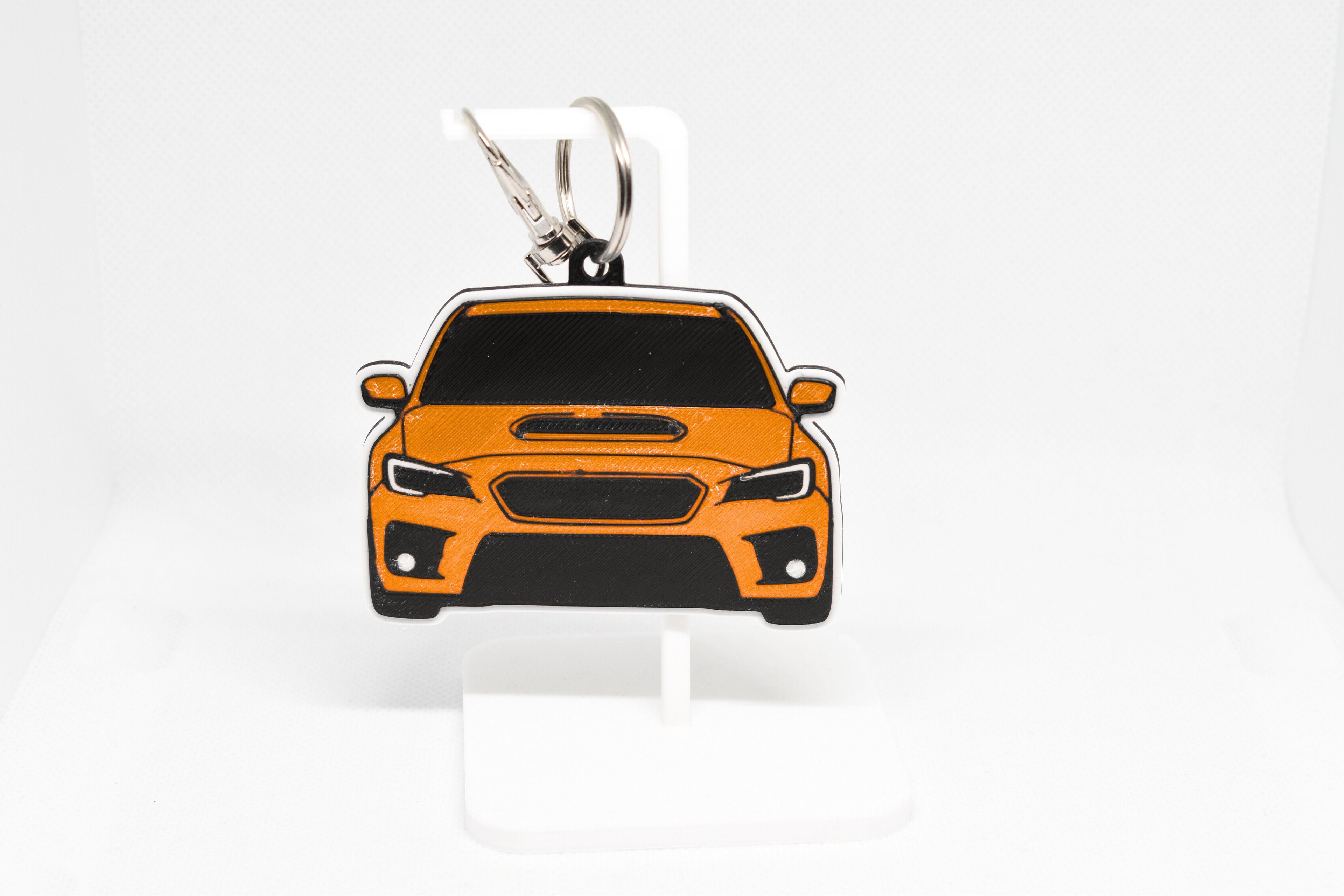 WRX STI (VA) Mini Car Keychain - Pocket Motors Series - 3D Printed