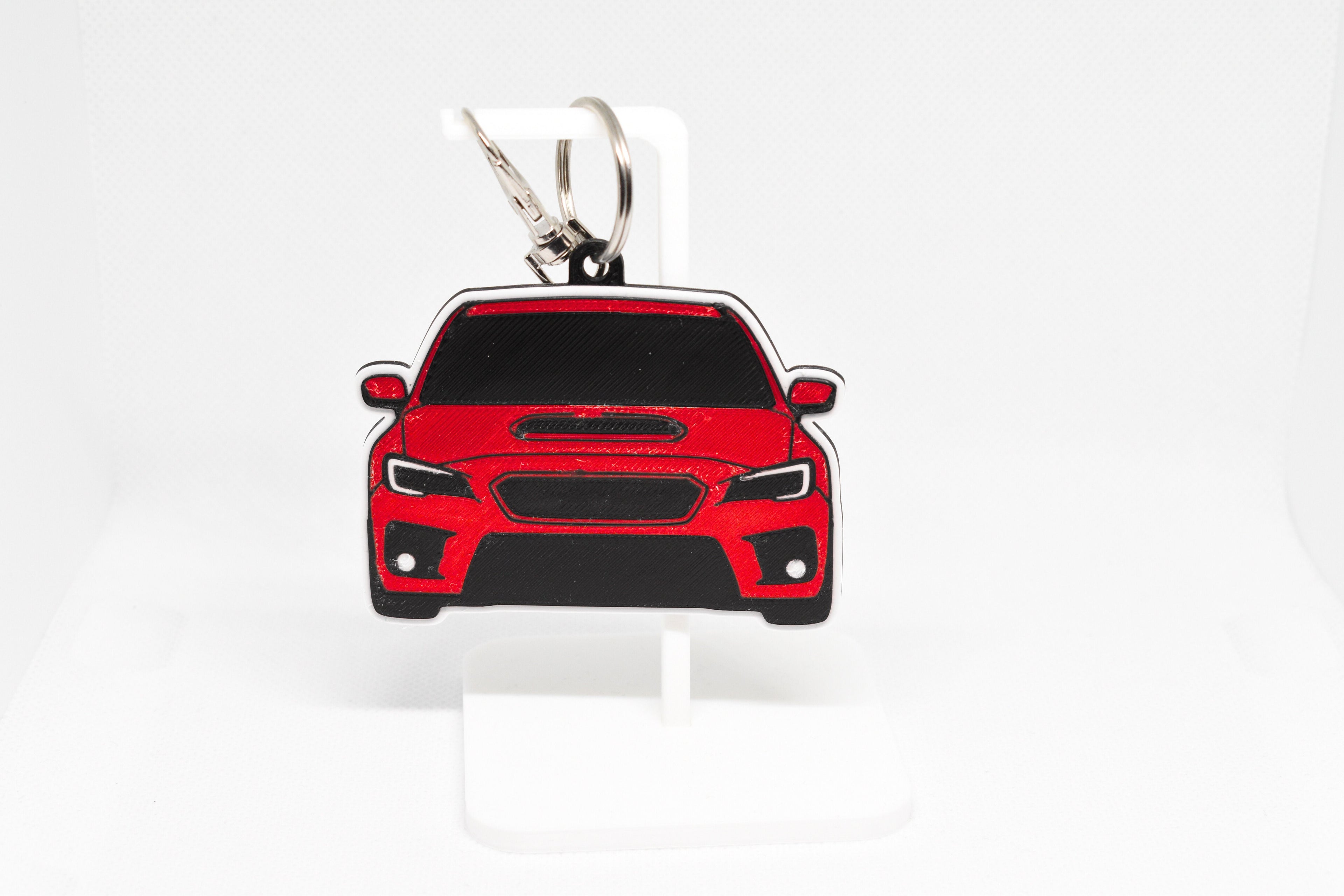 WRX STI (VA) Mini Car Keychain - Pocket Motors Series - 3D Printed