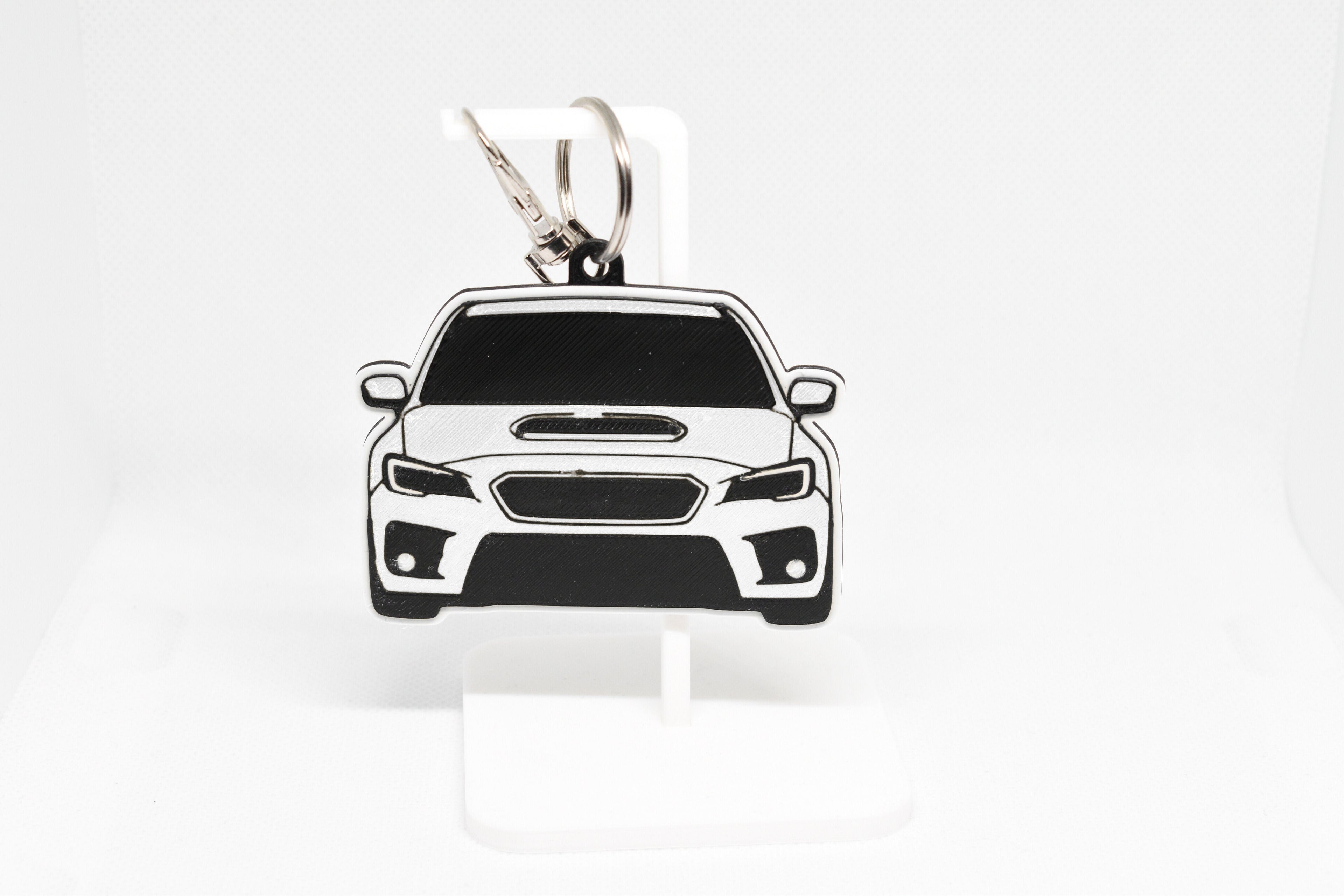 WRX STI (VA) Mini Car Keychain - Pocket Motors Series - 3D Printed