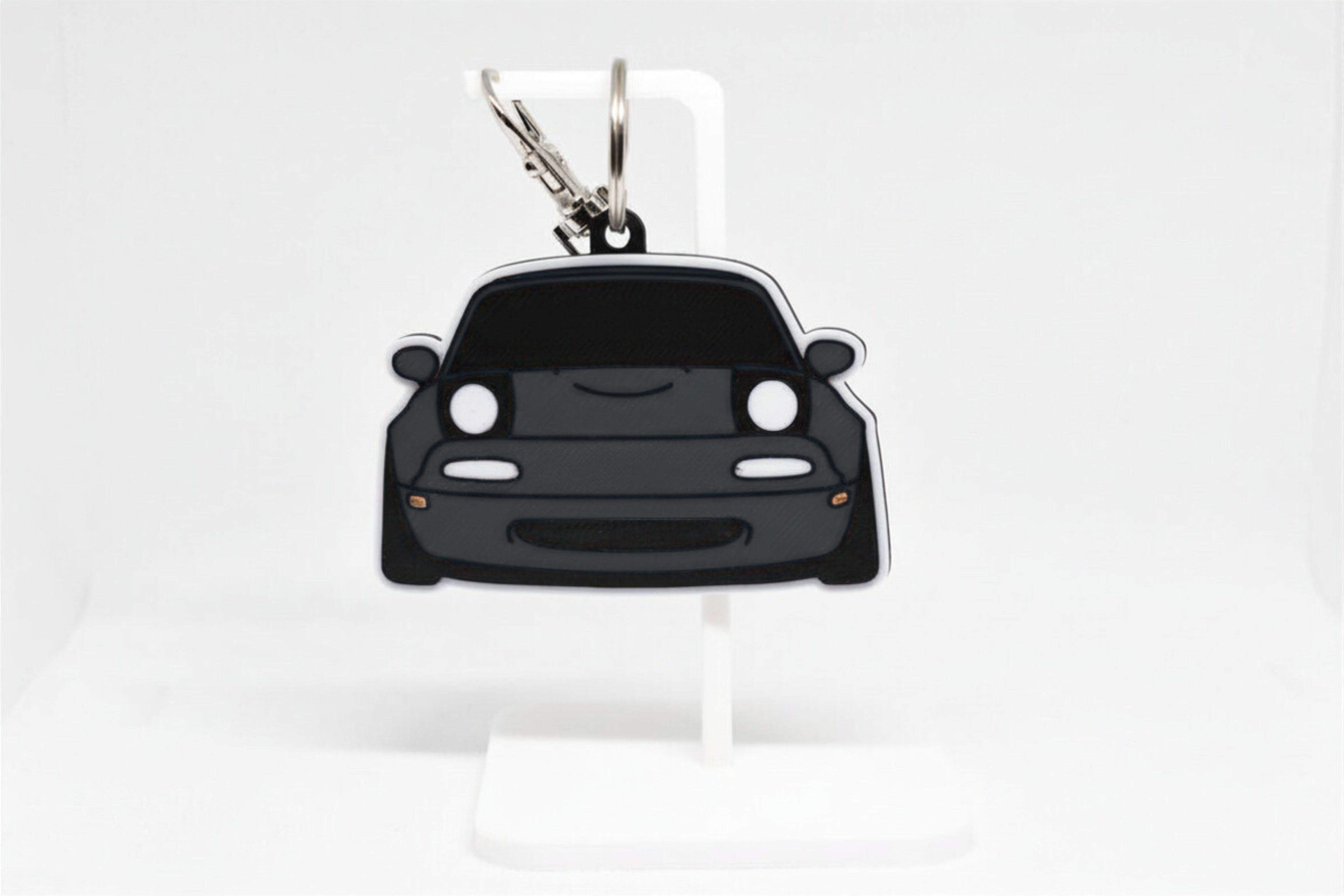 Miata Mini Car Keychain - Pocket Motors Series - 3D Printed