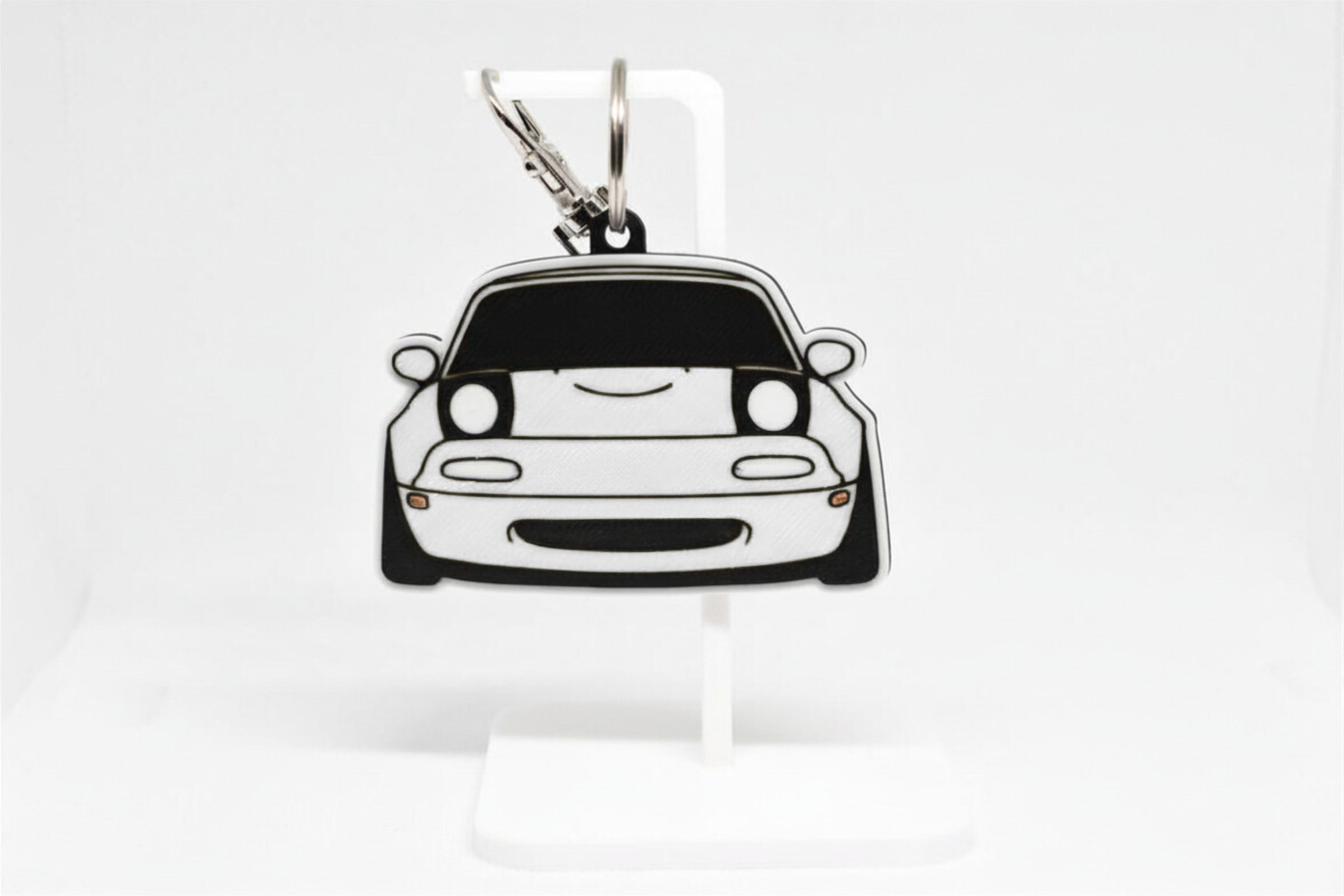 Miata Mini Car Keychain - Pocket Motors Series - 3D Printed