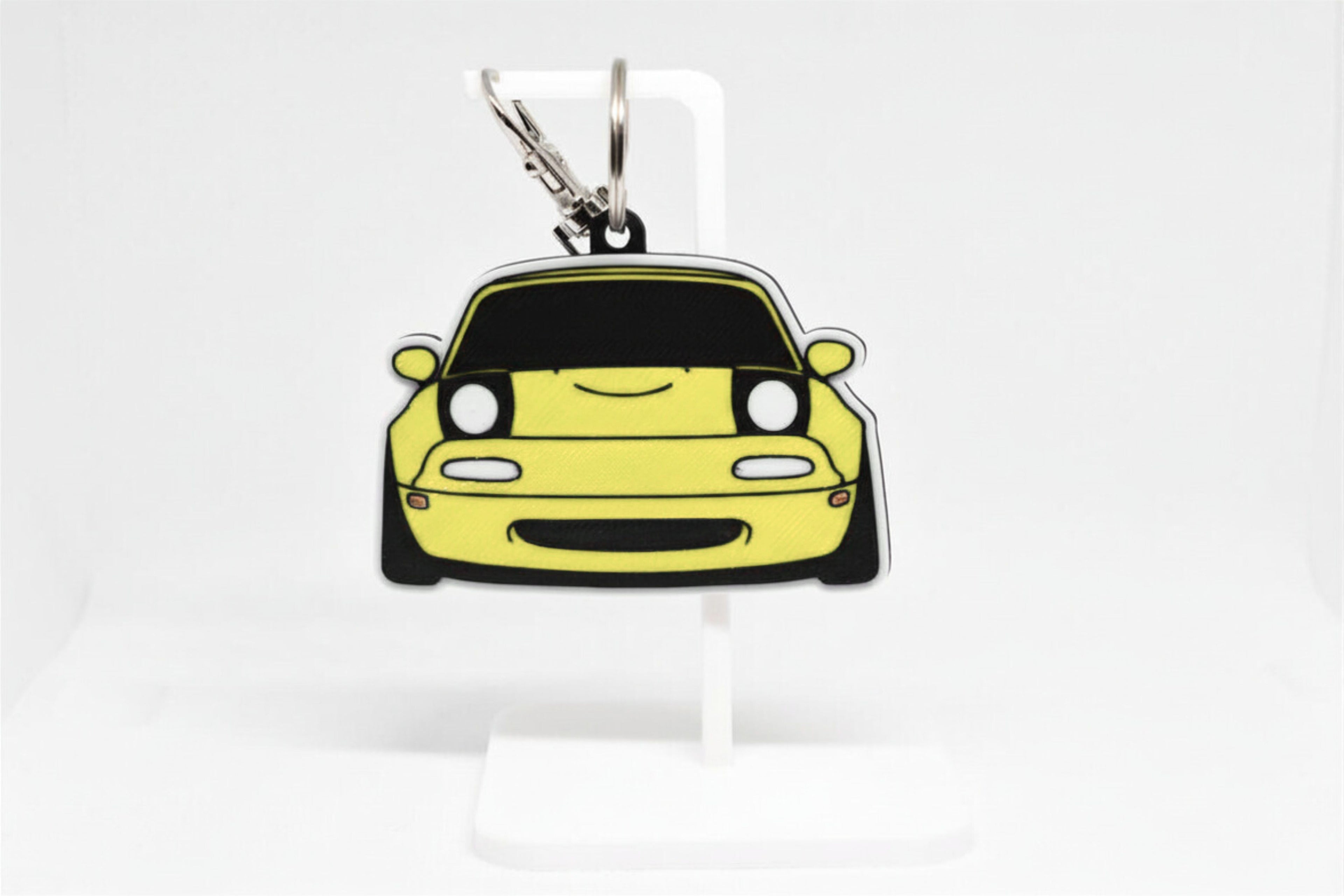 Miata Mini Car Keychain - Pocket Motors Series - 3D Printed