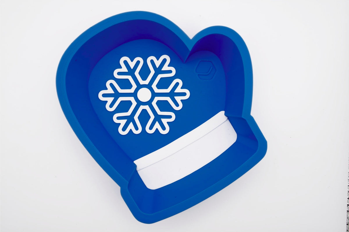 Winter Mitten Candy Dish - Holiday Table Decor & Candy Bowl | Layertreat MittenBowl