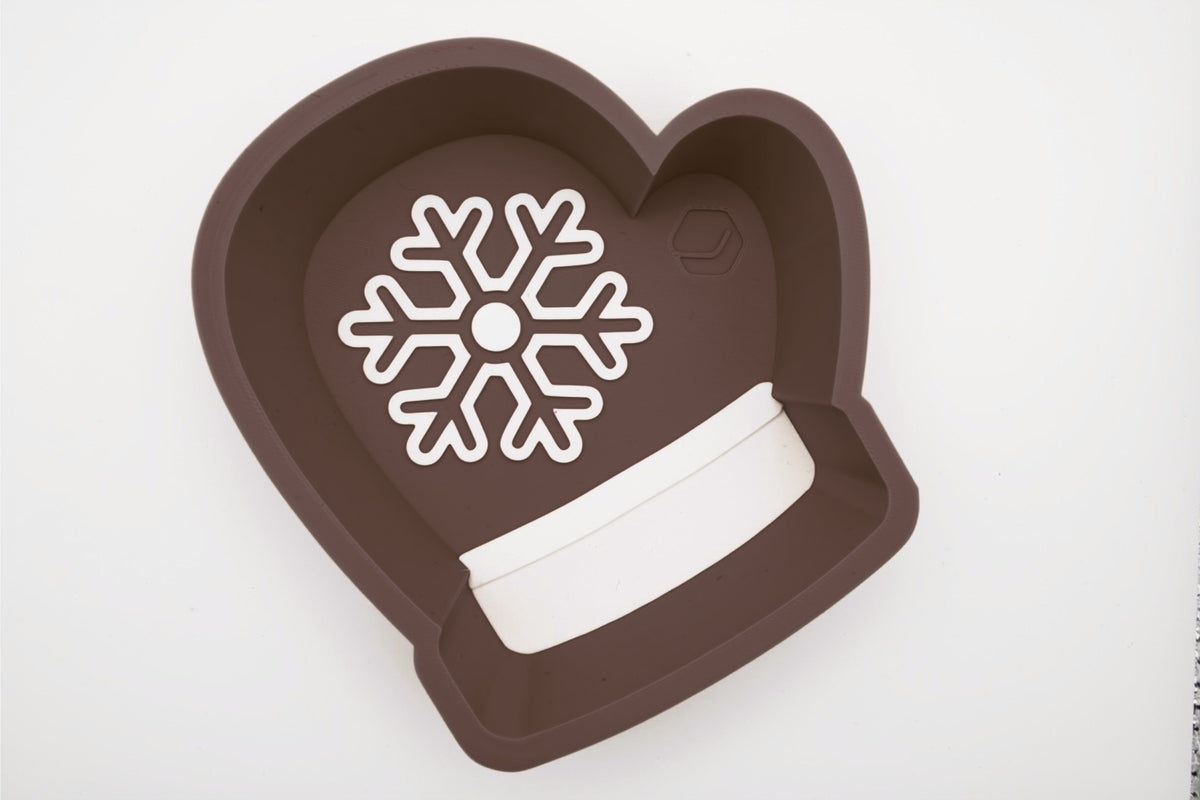 Winter Mitten Candy Dish - Holiday Table Decor & Candy Bowl | Layertreat MittenBowl