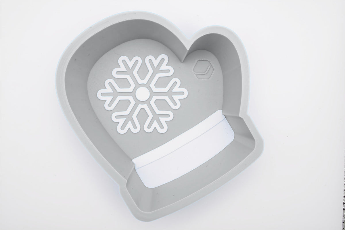 Winter Mitten Candy Dish - Holiday Table Decor & Candy Bowl | Layertreat MittenBowl