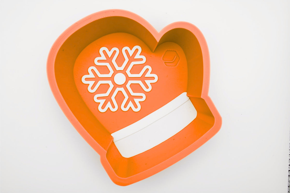 Winter Mitten Candy Dish - Holiday Table Decor & Candy Bowl | Layertreat MittenBowl