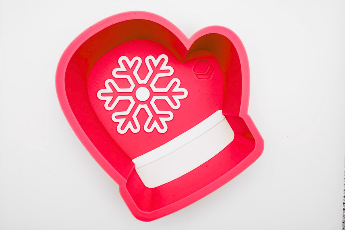 Winter Mitten Candy Dish - Holiday Table Decor & Candy Bowl | Layertreat MittenBowl