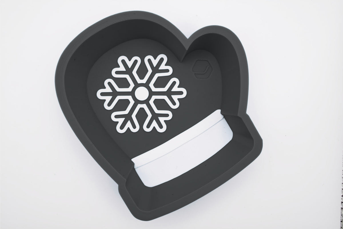 Winter Mitten Candy Dish - Holiday Table Decor & Candy Bowl | Layertreat MittenBowl