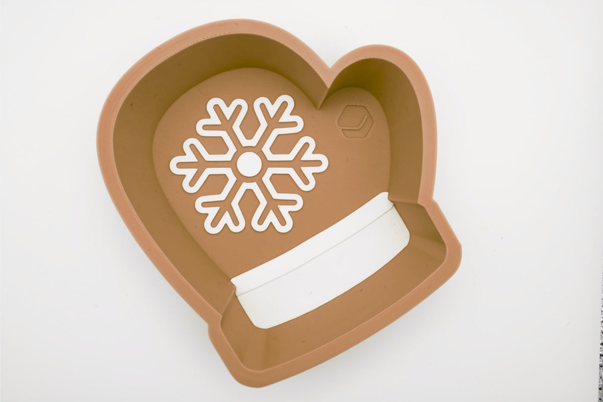 Winter Mitten Candy Dish - Holiday Table Decor & Candy Bowl | Layertreat MittenBowl