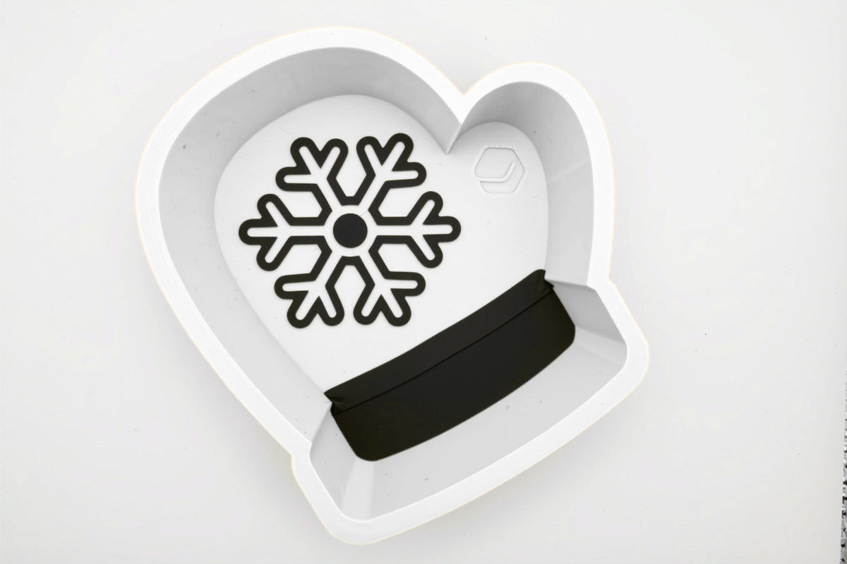 Winter Mitten Candy Dish - Holiday Table Decor & Candy Bowl | Layertreat MittenBowl