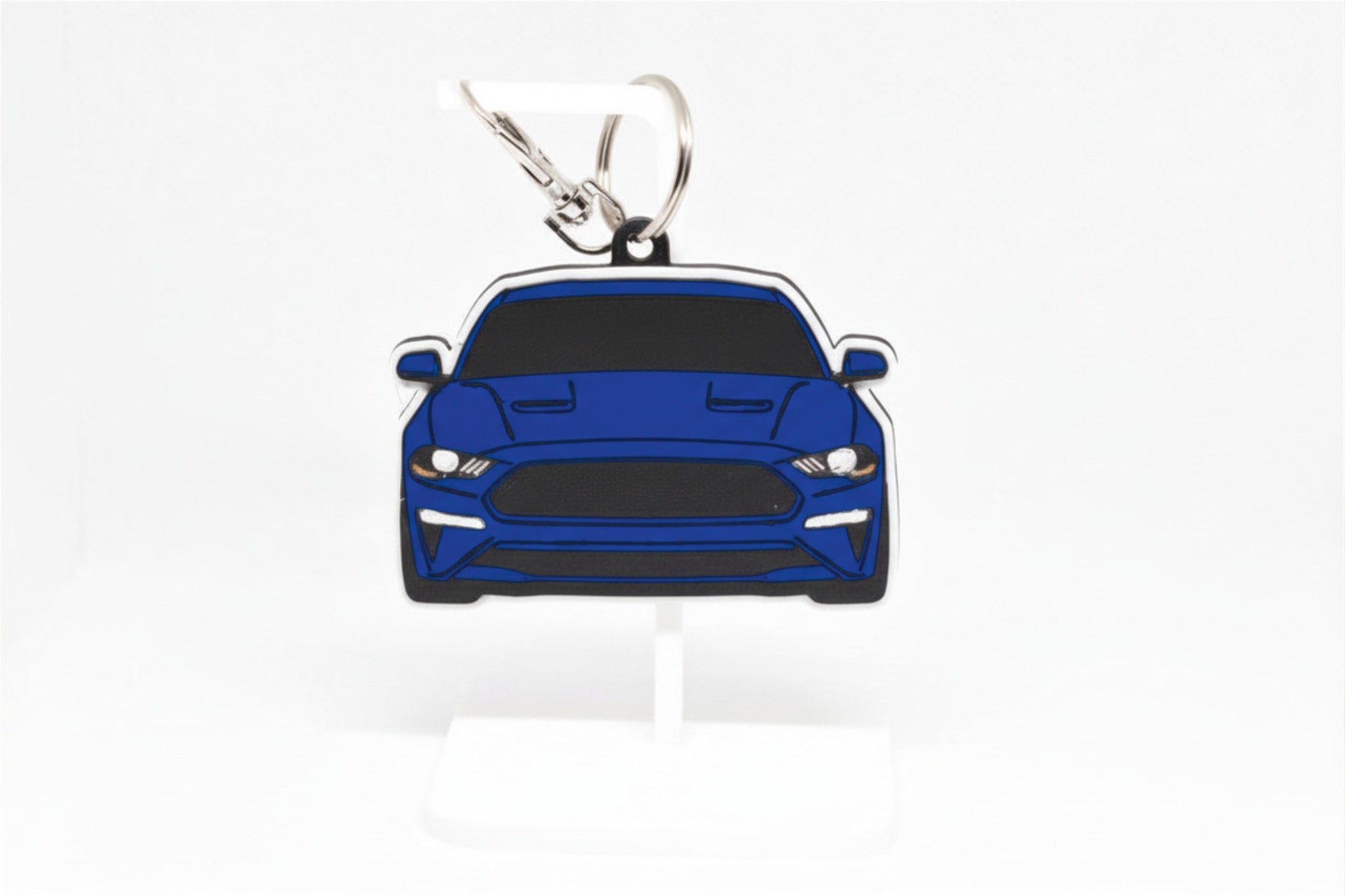 Pocket Motors Series – Mustang S550 | Wide‑Stanced & Track‑Tempted Mini Ride Keychain