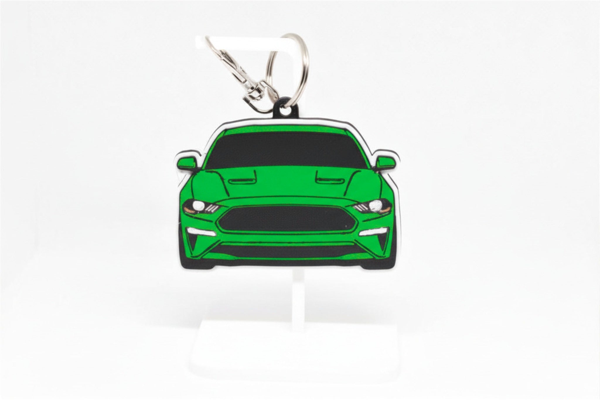 Pocket Motors Series – Mustang S550 | Wide‑Stanced & Track‑Tempted Mini Ride Keychain