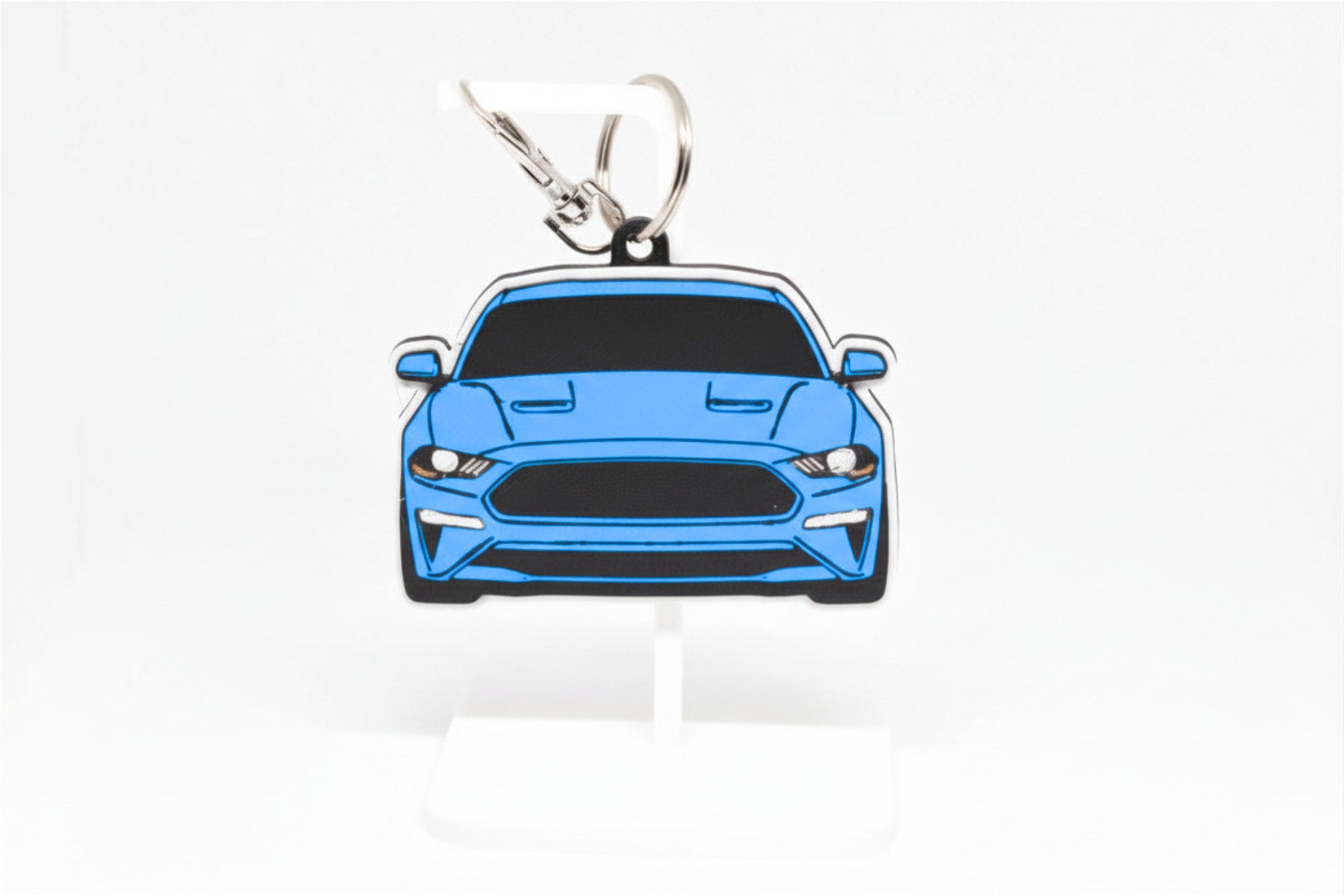 Pocket Motors Series – Mustang S550 | Wide‑Stanced & Track‑Tempted Mini Ride Keychain