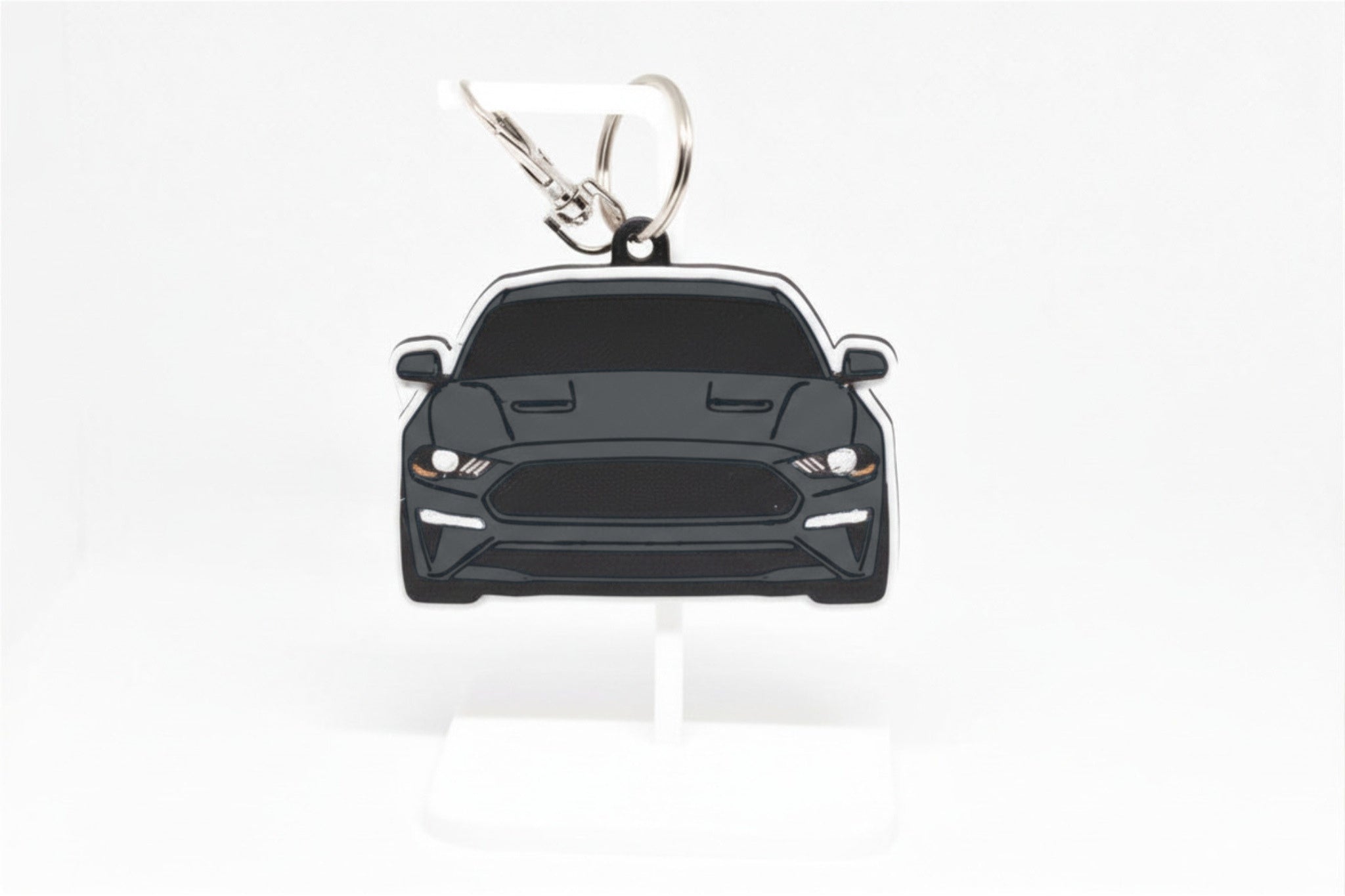 Pocket Motors Series – Mustang S550 | Wide‑Stanced & Track‑Tempted Mini Ride Keychain