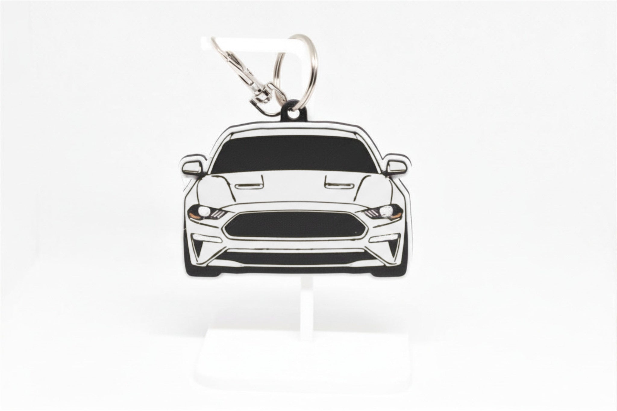 Pocket Motors Series – Mustang S550 | Wide‑Stanced & Track‑Tempted Mini Ride Keychain