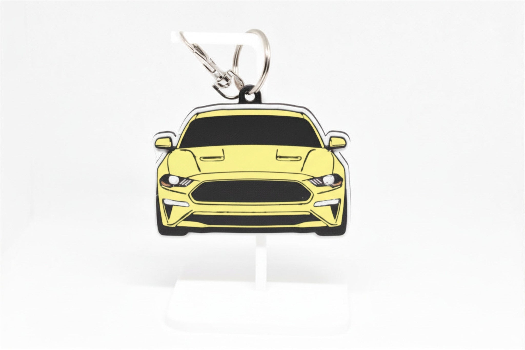 Pocket Motors Series – Mustang S550 | Wide‑Stanced & Track‑Tempted Mini Ride Keychain