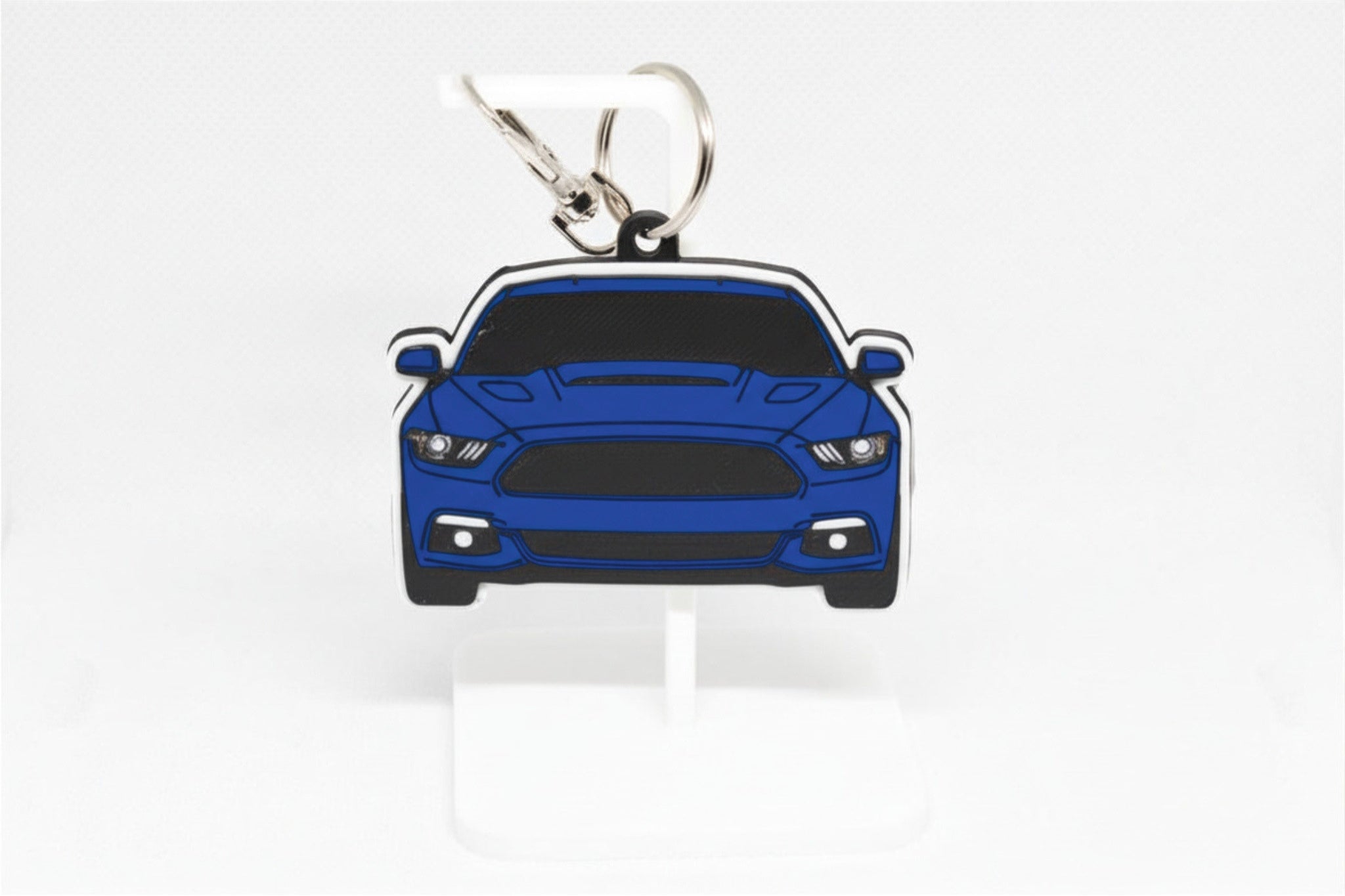 Pocket Motors Series – Mustang S550 | Wide‑Stanced & Track‑Tempted Mini Ride Keychain
