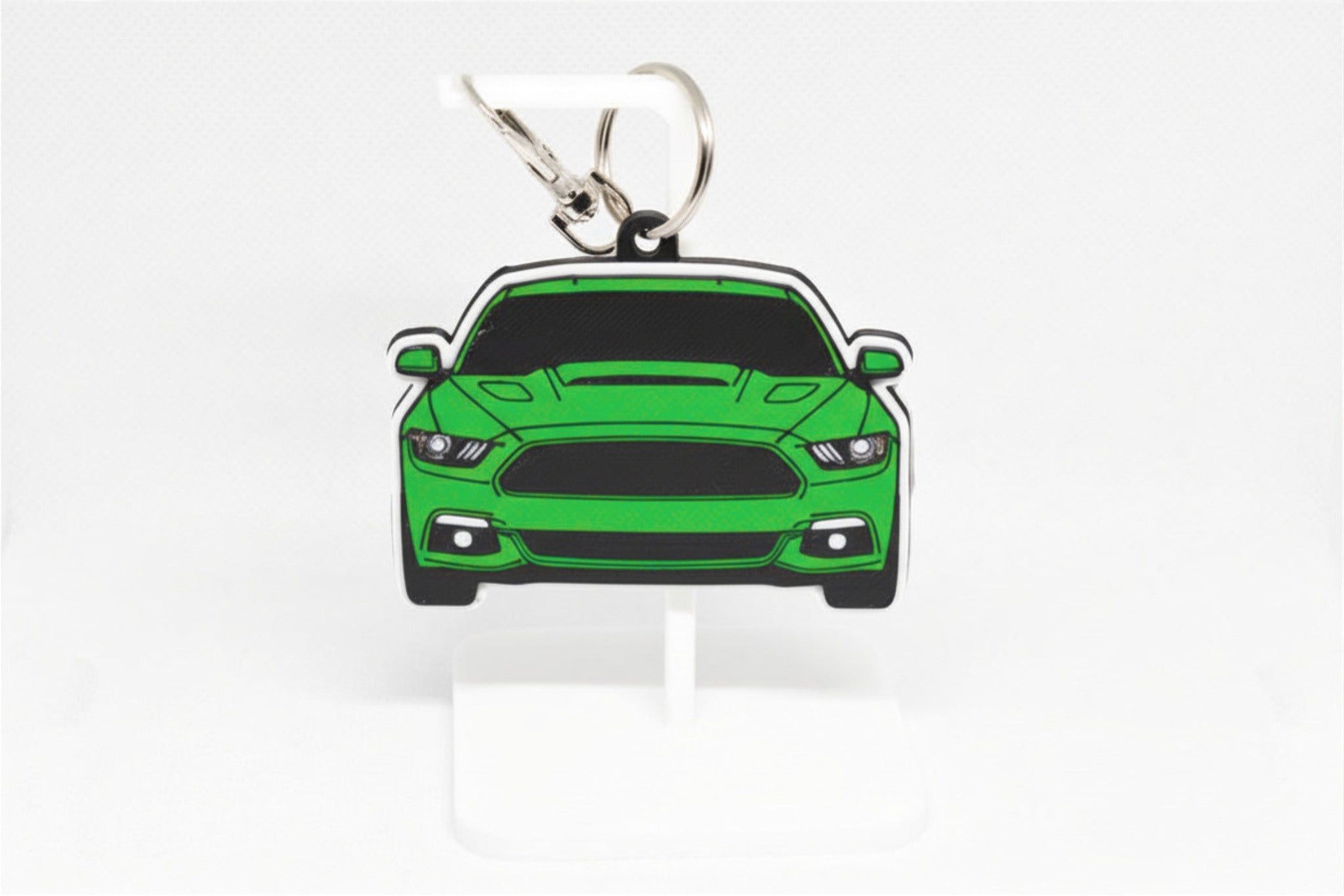 Pocket Motors Series – Mustang S550 | Wide‑Stanced & Track‑Tempted Mini Ride Keychain