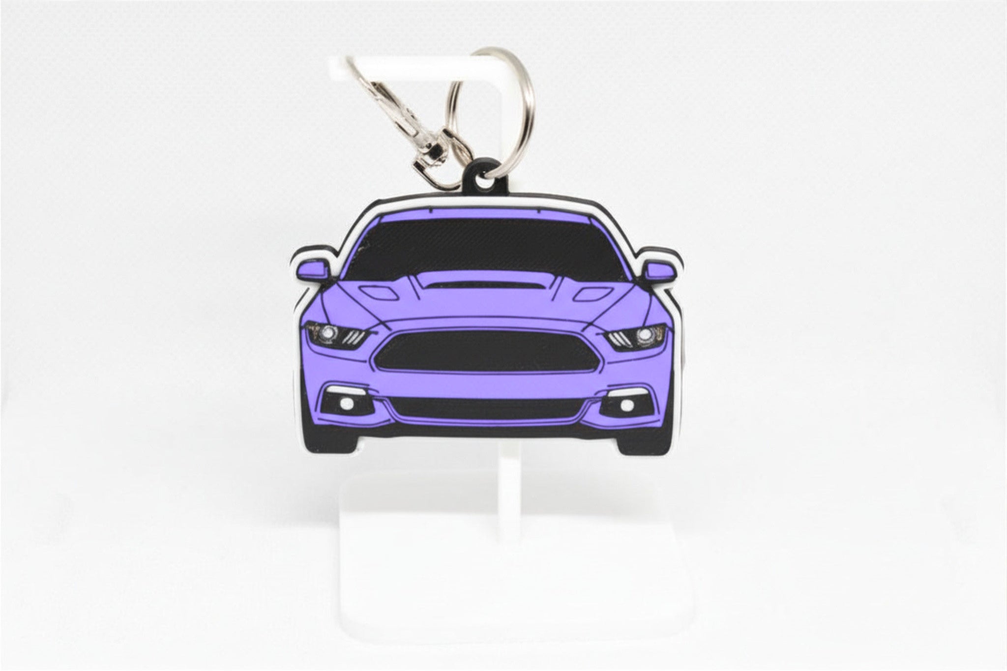Pocket Motors Series – Mustang S550 | Wide‑Stanced & Track‑Tempted Mini Ride Keychain
