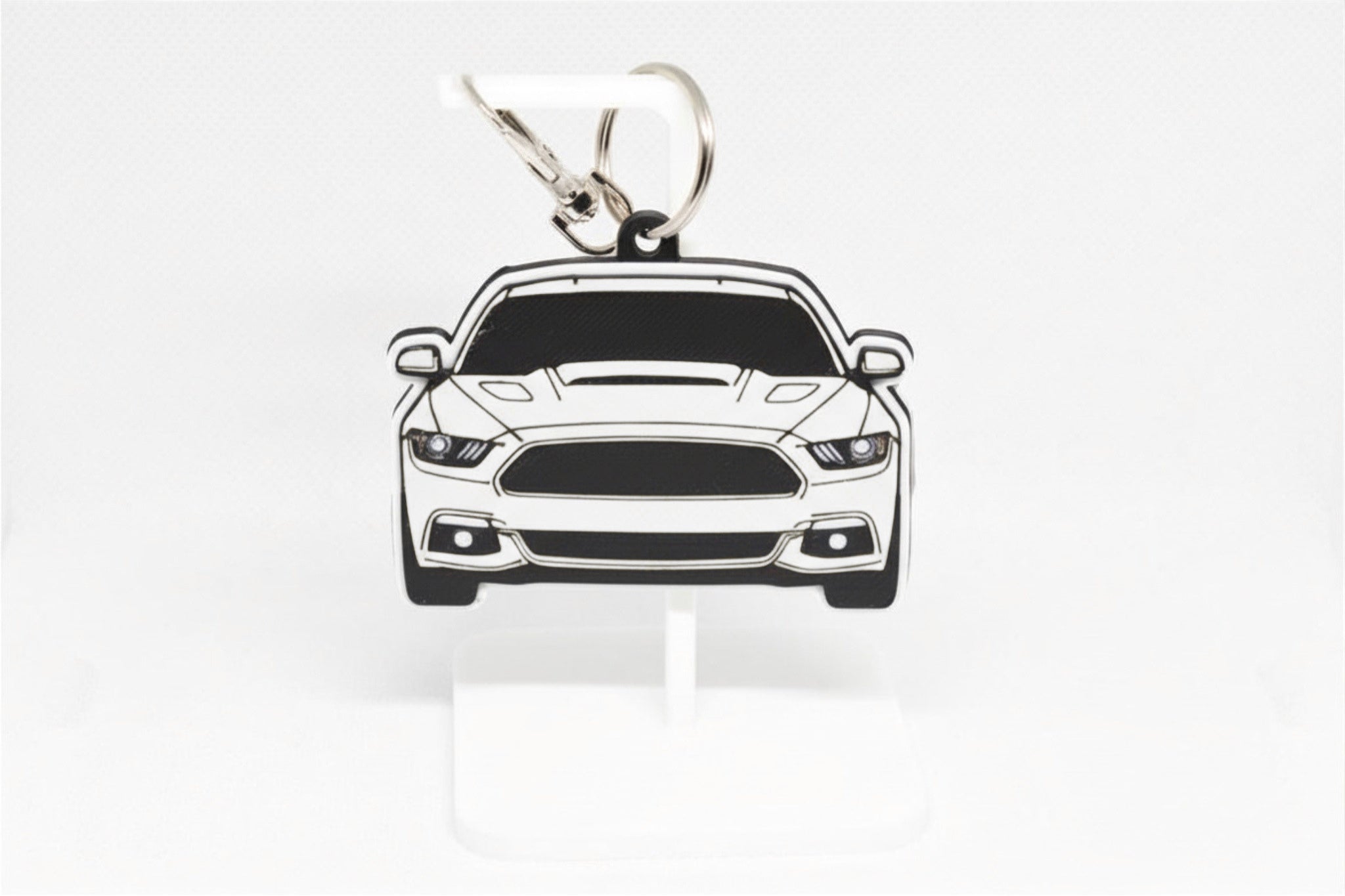 Pocket Motors Series – Mustang S550 | Wide‑Stanced & Track‑Tempted Mini Ride Keychain