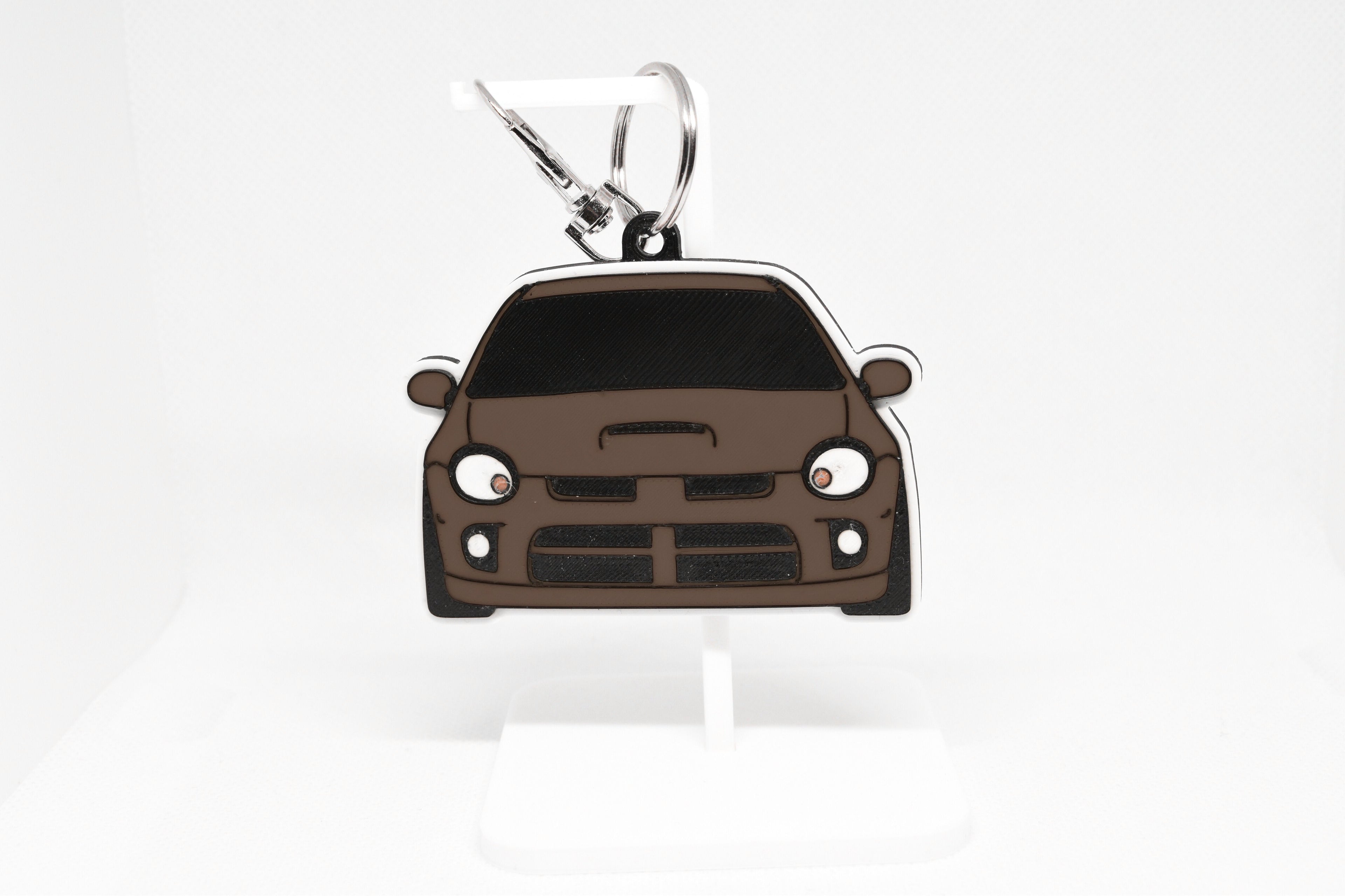 Pocket Motors Series – Neon SRT‑4 | Feisty & Turbocharged Mini Ride Keychain