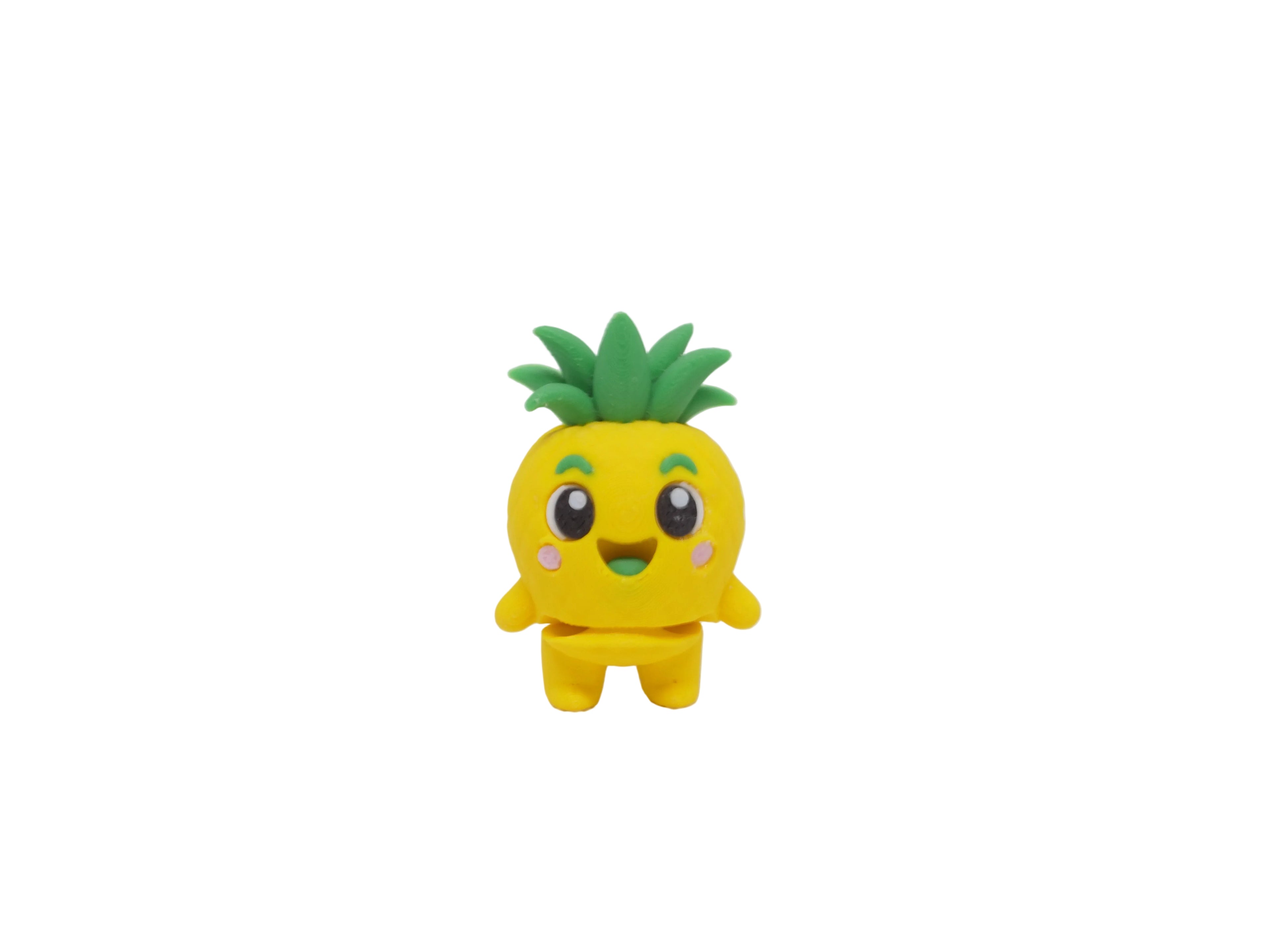 Zibblies Collection – Zibbly Pineapple | Kawaii Sensory Fidget Toy Cute Pineapple Character for Stress Relief & Play