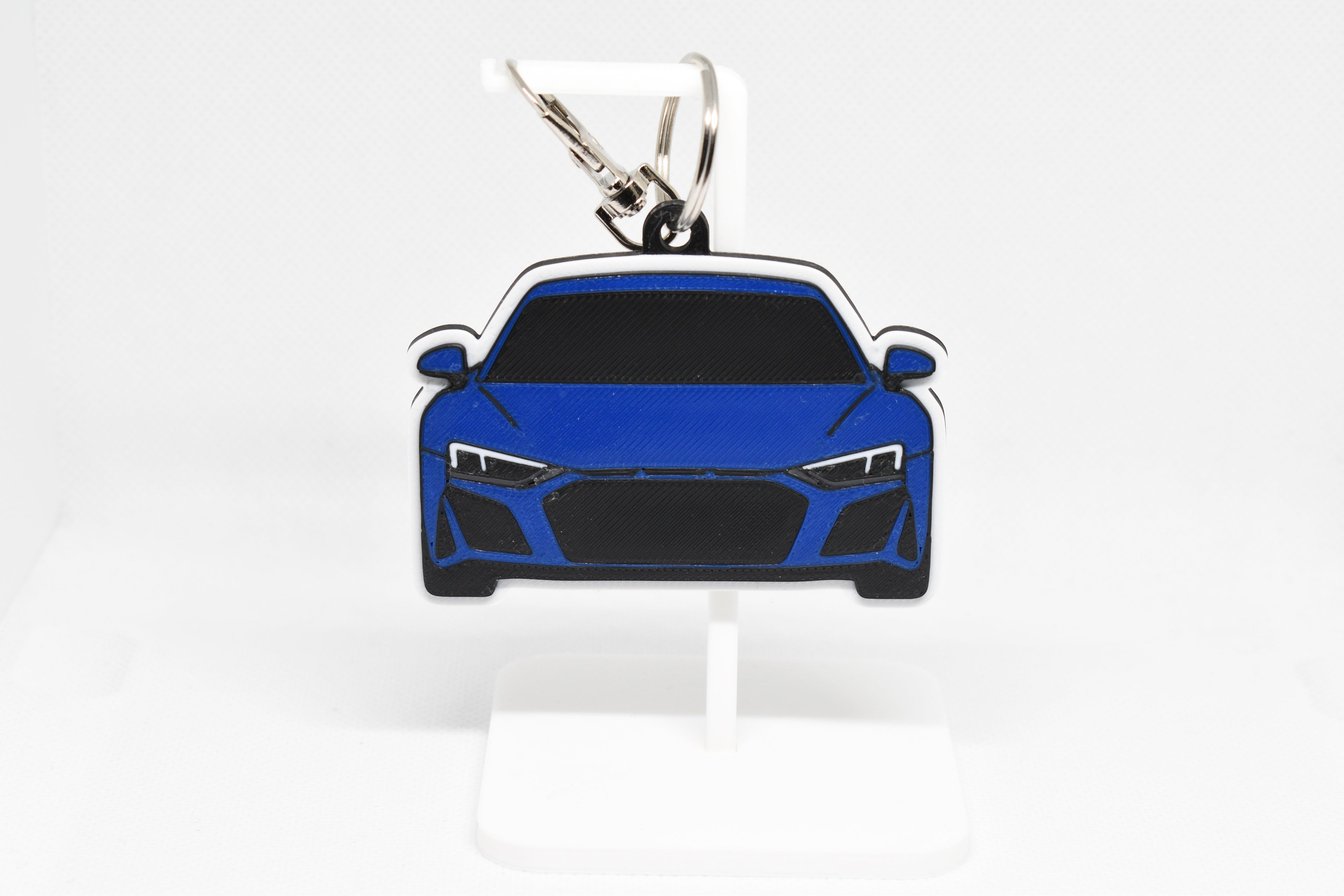 R8 Mini Car Keychain - Pocket Motors Series - 3D Printed