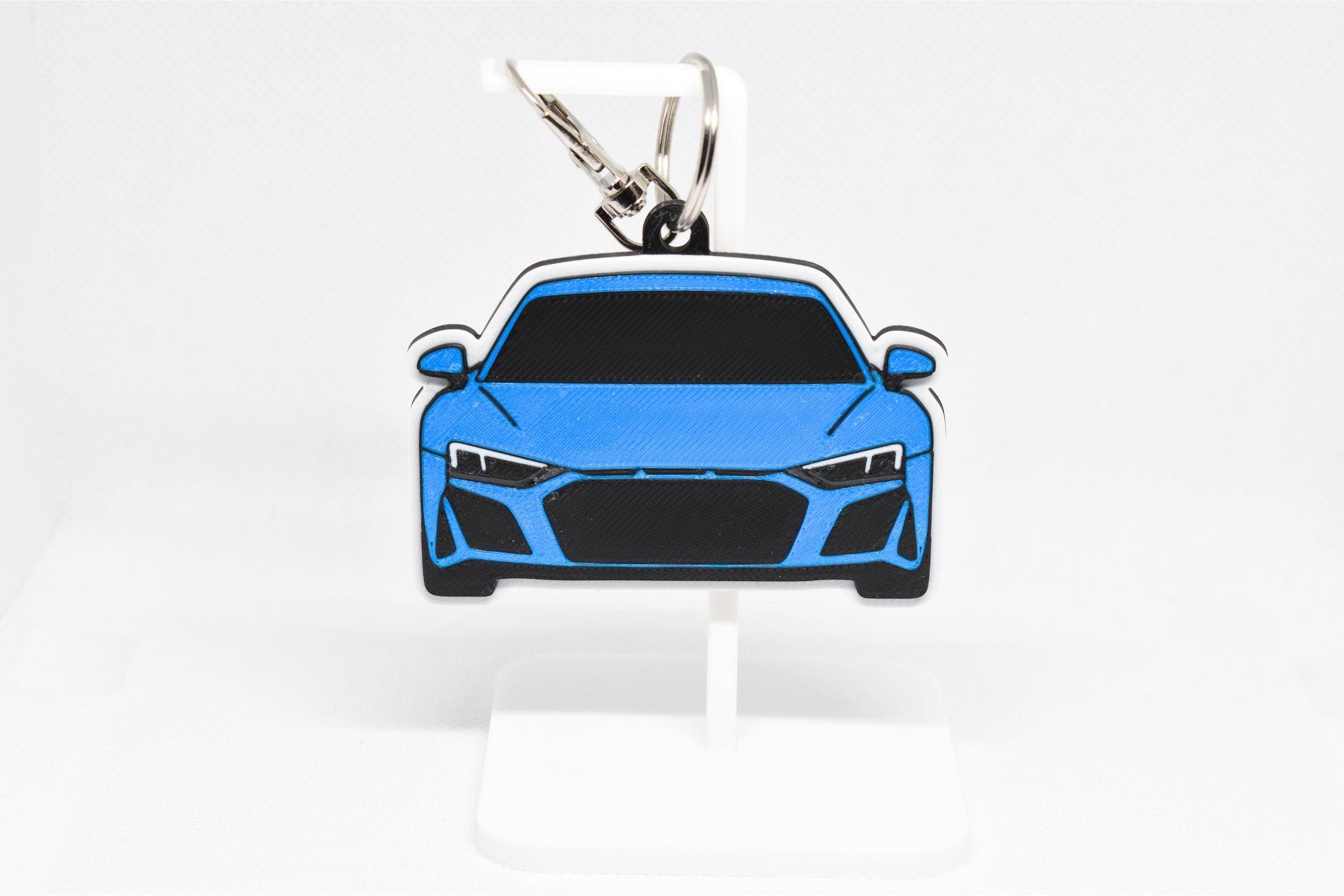 R8 Mini Car Keychain - Pocket Motors Series - 3D Printed