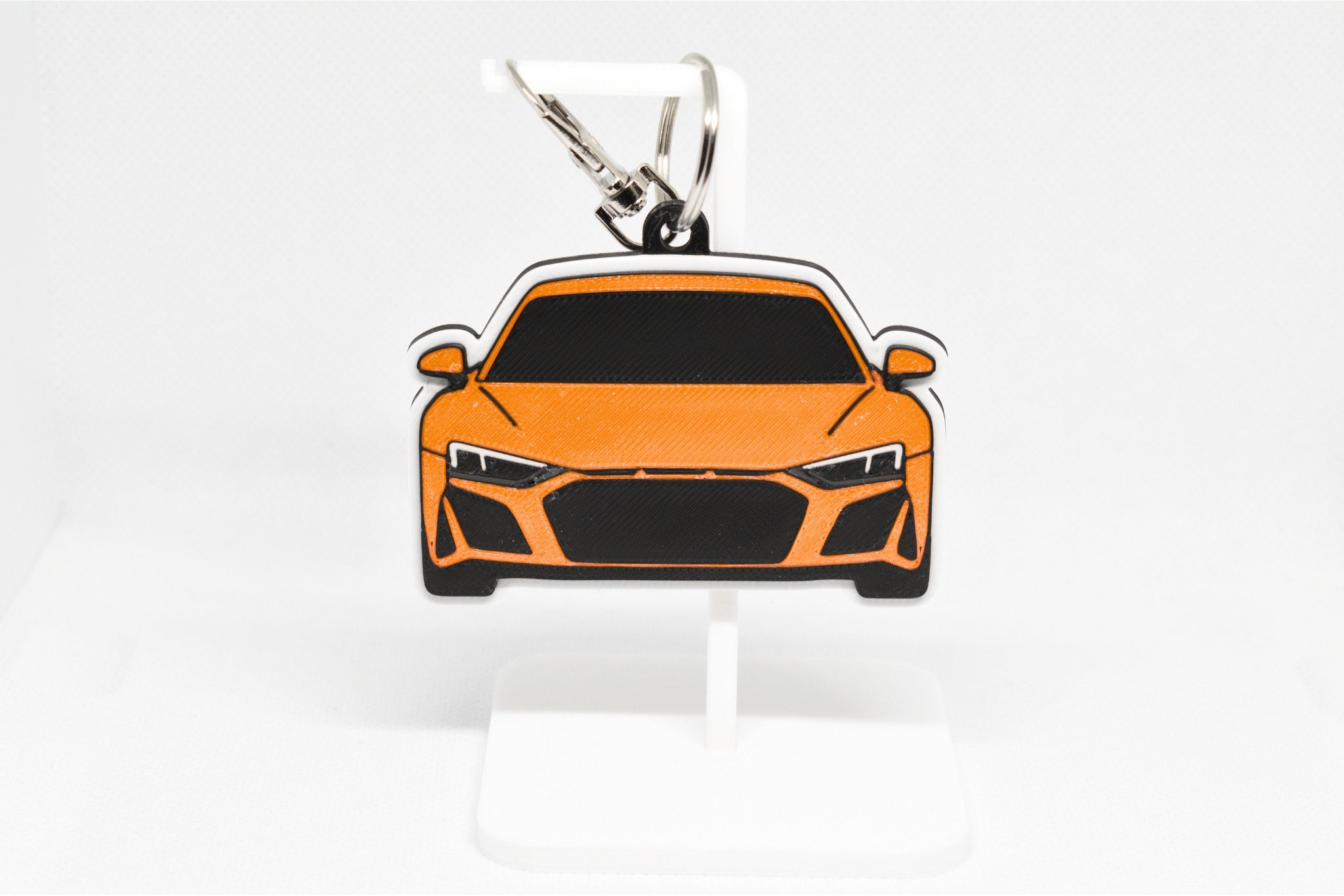 R8 Mini Car Keychain - Pocket Motors Series - 3D Printed