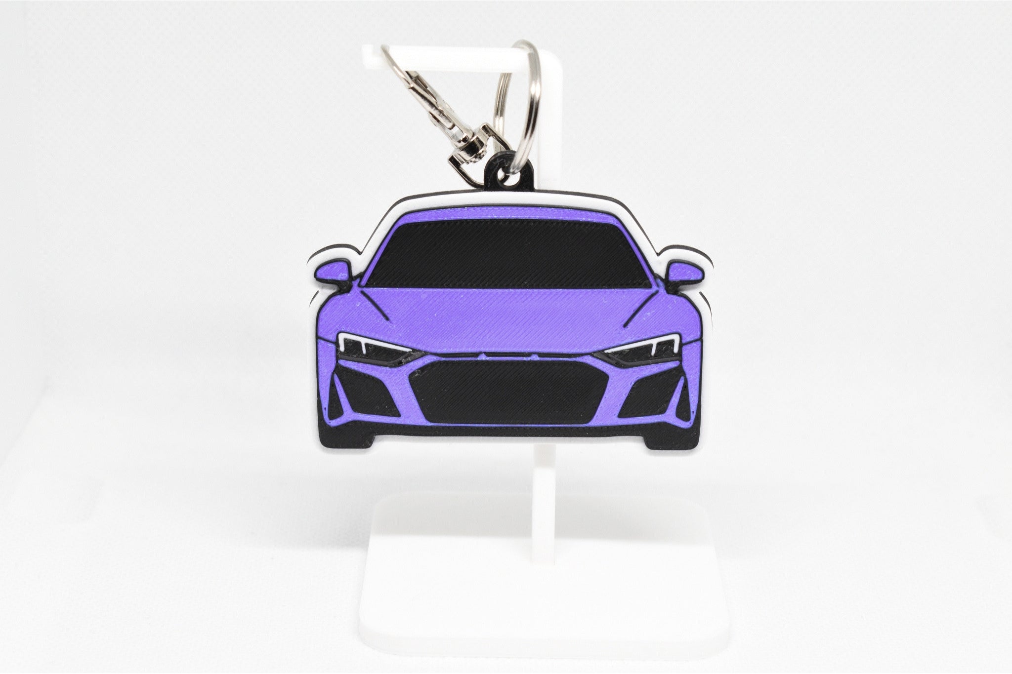 R8 Mini Car Keychain - Pocket Motors Series - 3D Printed