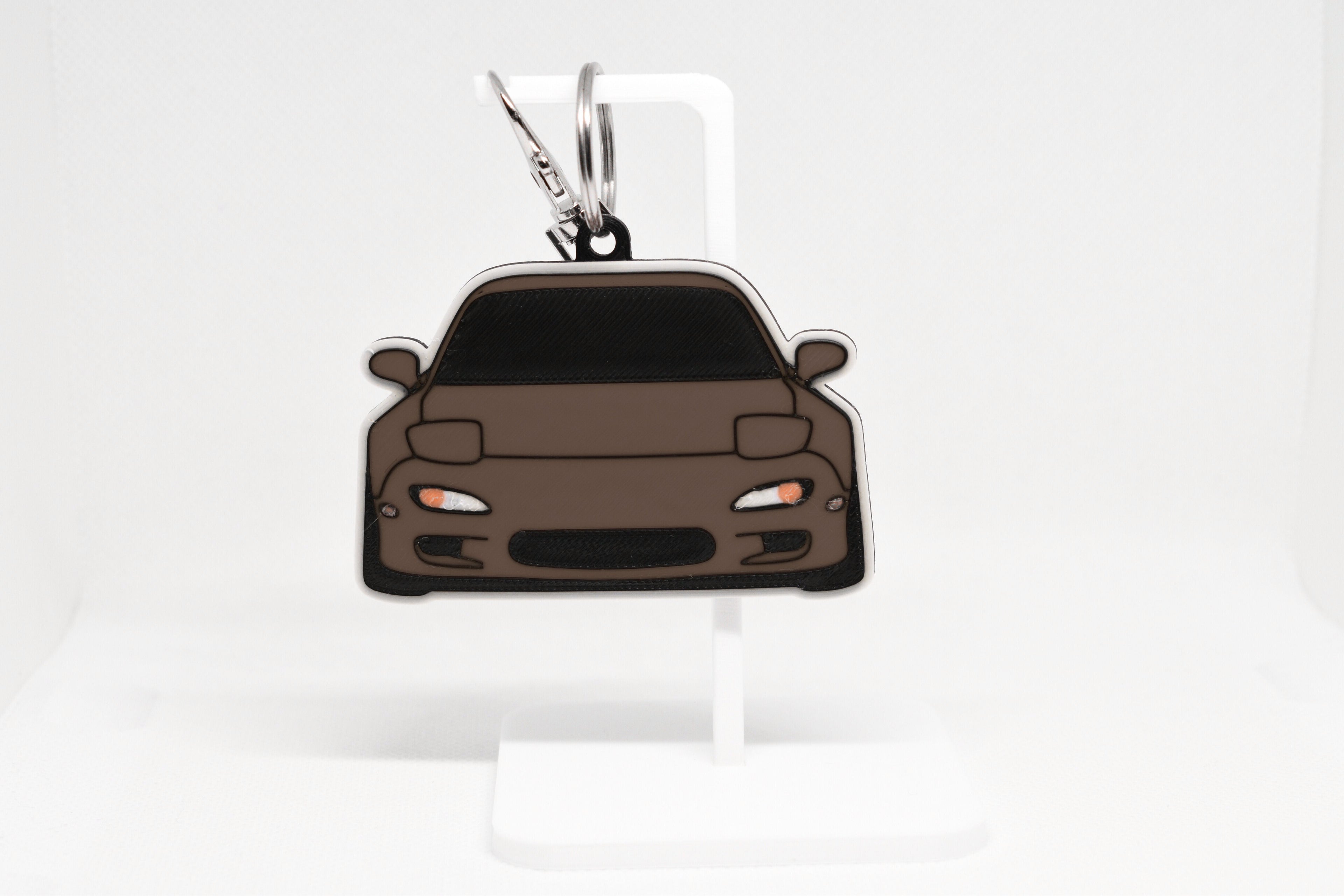 RX-7 FD Mini Car Keychain - Pocket Motors Series - 3D Printed