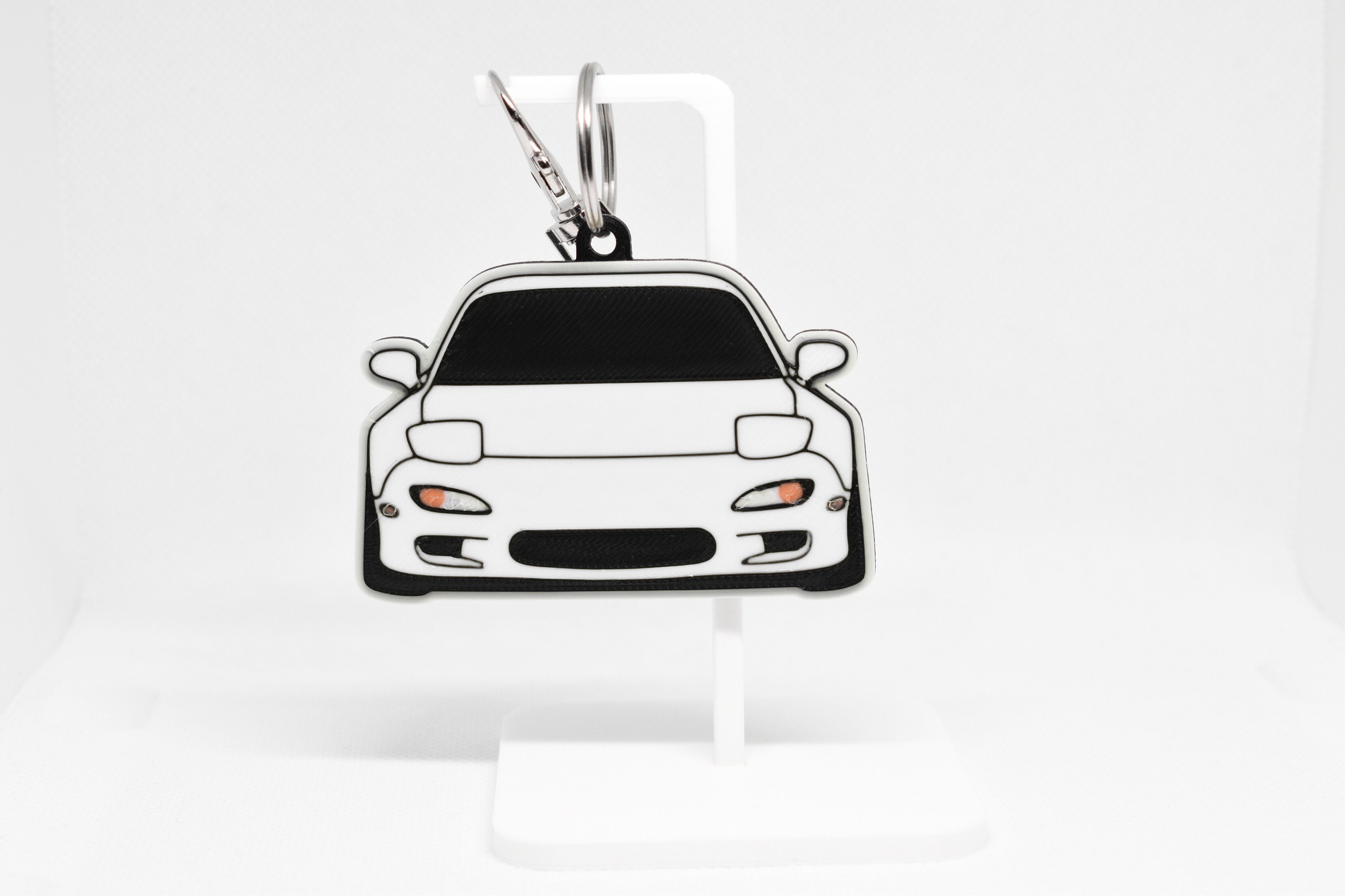 RX-7 FD Mini Car Keychain - Pocket Motors Series - 3D Printed