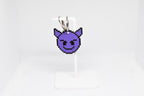 Smiling Devil Emoji Keychain
