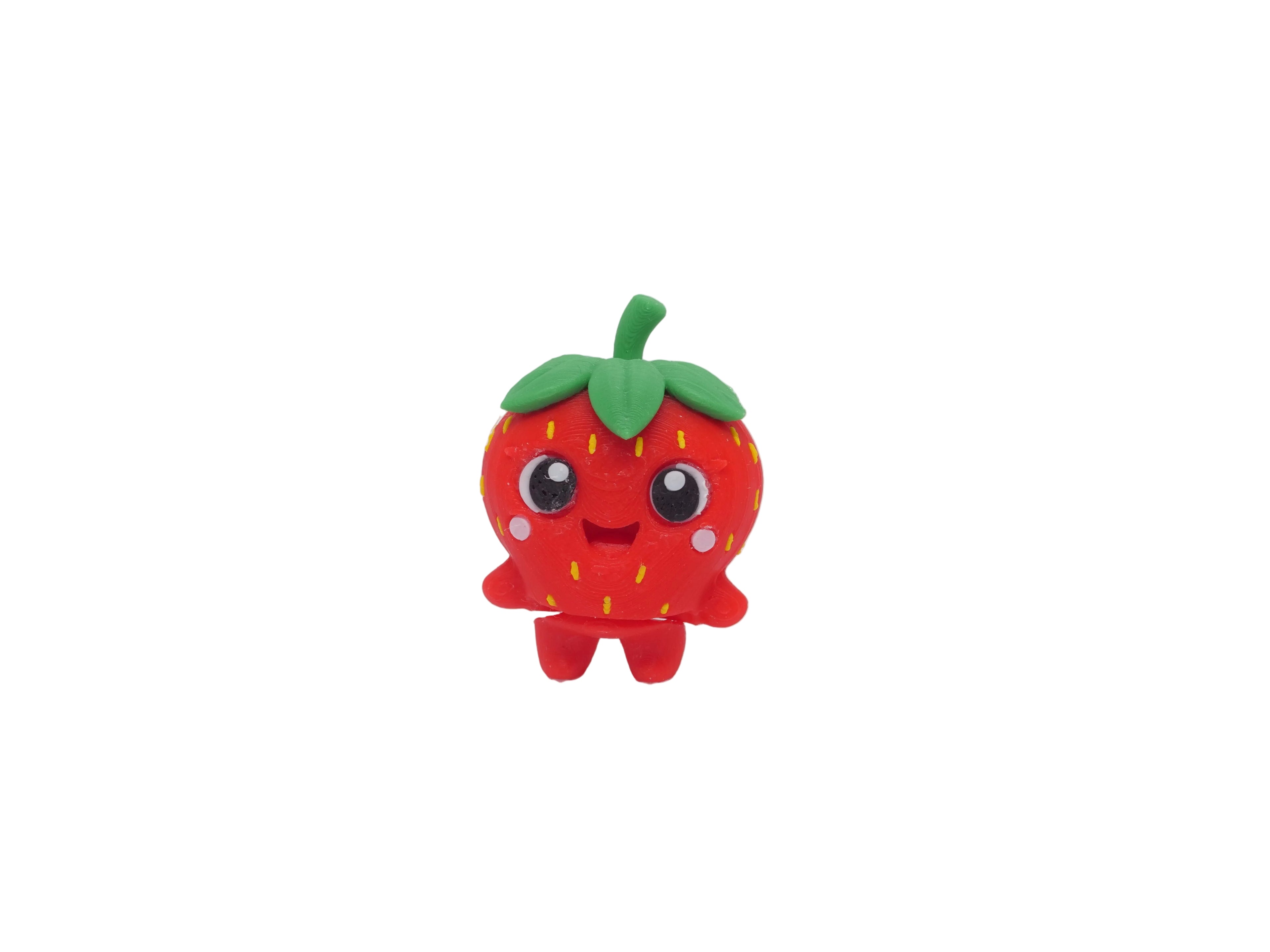 Zibblies Collection – Zibbly Strawberry | Kawaii Sensory Fidget Toy Cute Strawberry Character For Stress Relief & Play