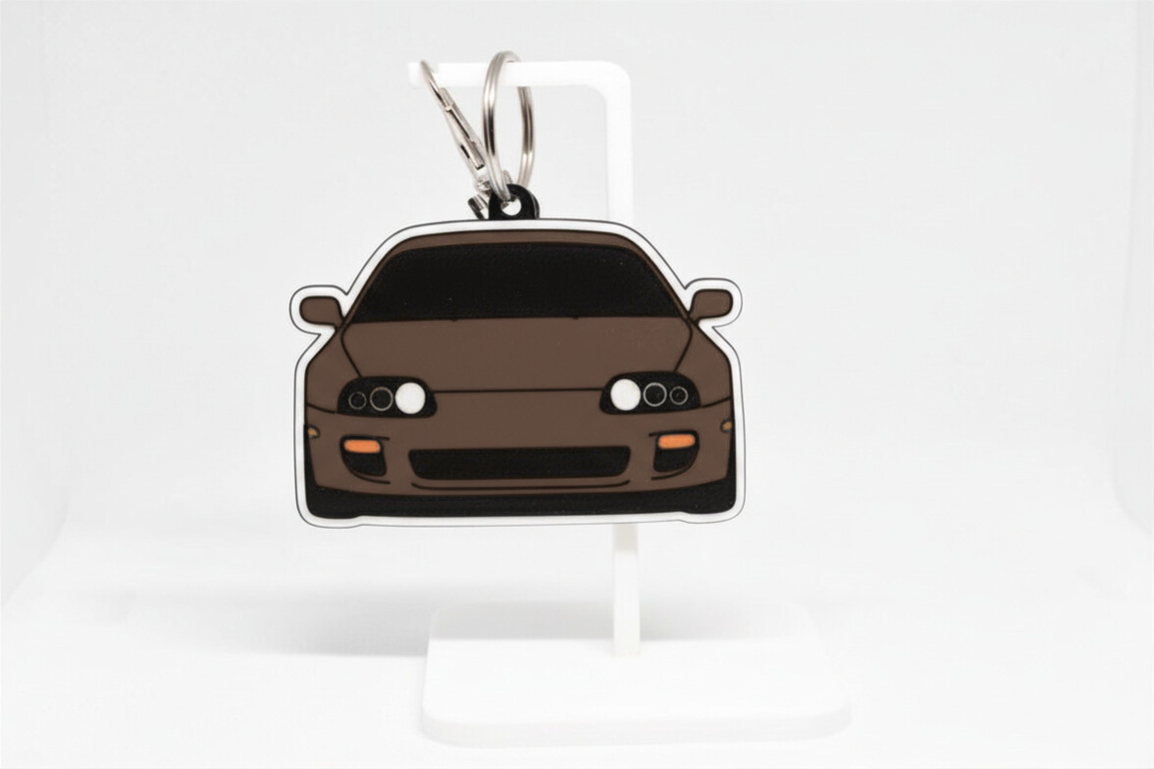 Supra MK4 Mini Car Keychain - Pocket Motors Series - 3D Printed