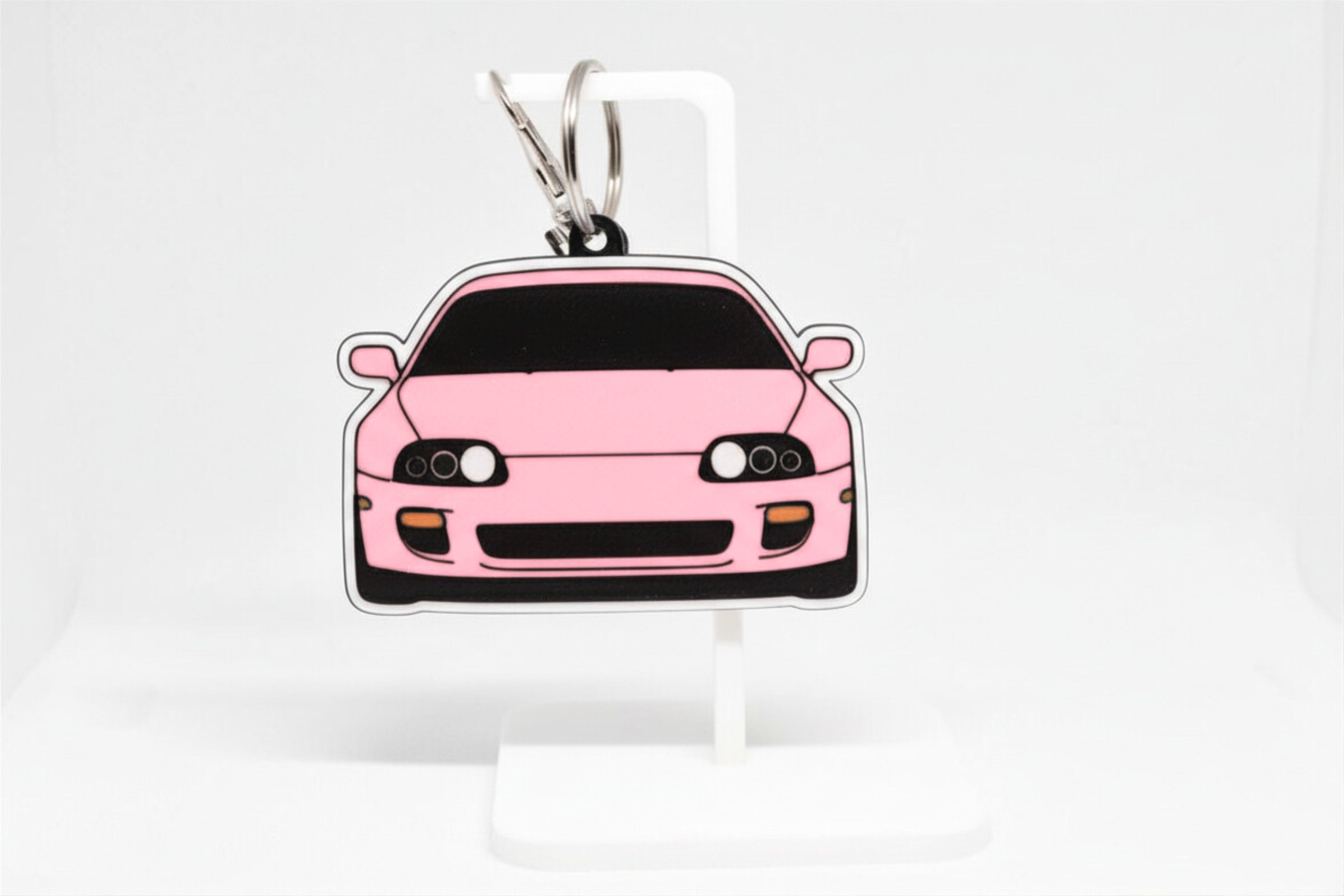 Supra MK4 Mini Car Keychain - Pocket Motors Series - 3D Printed