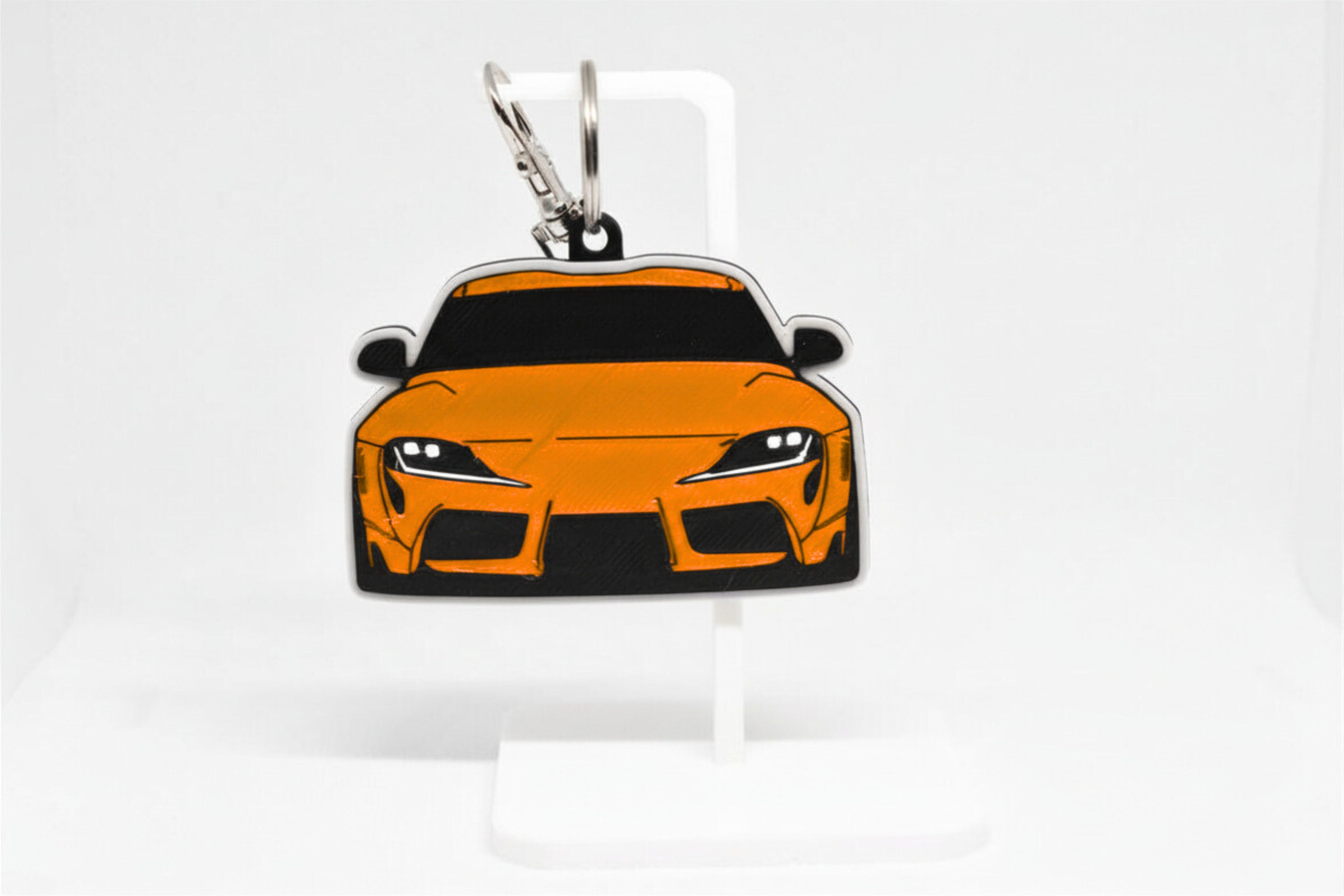 Supra MK5 Mini Car Keychain - Pocket Motors Series - 3D Printed