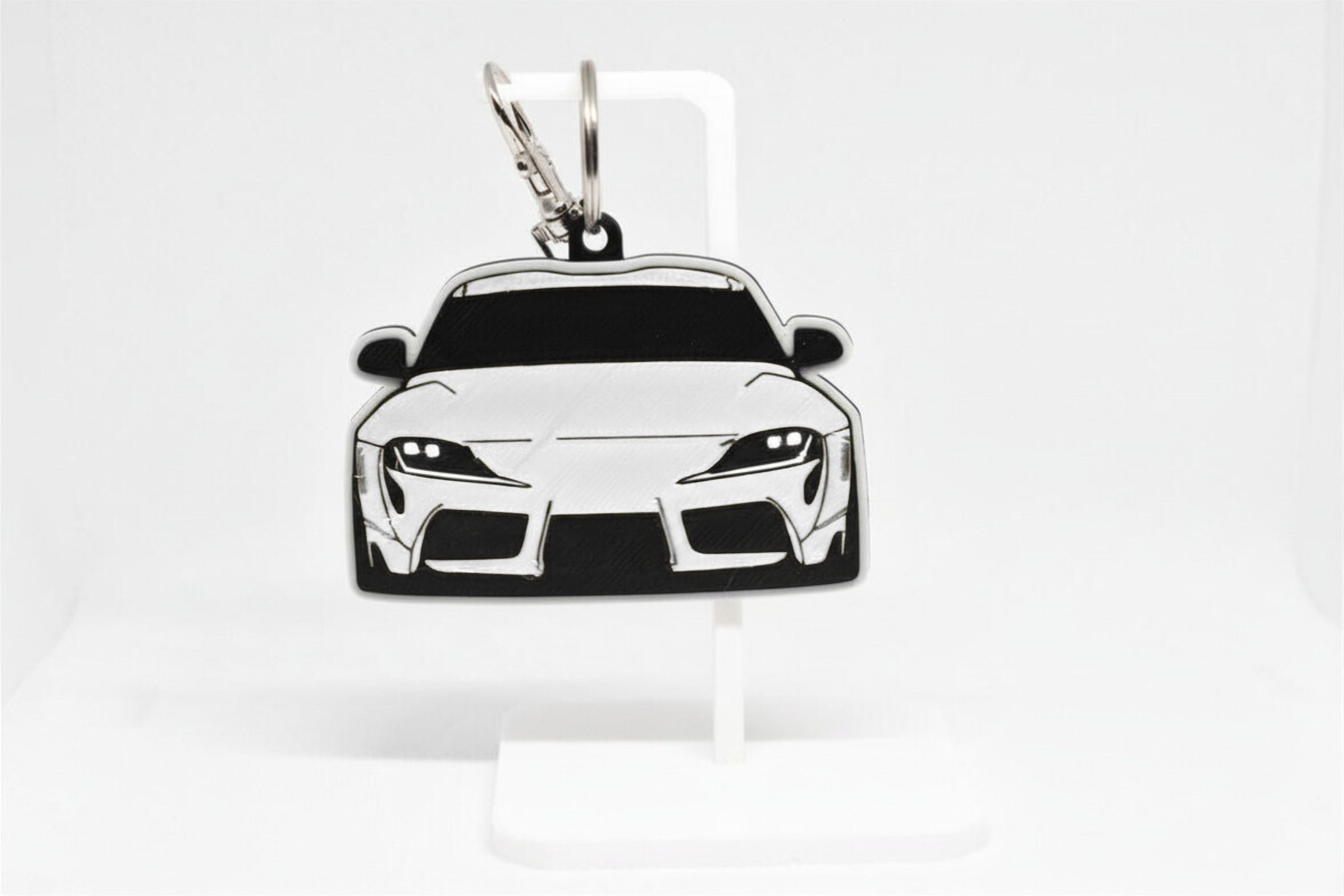 Supra MK5 Mini Car Keychain - Pocket Motors Series - 3D Printed
