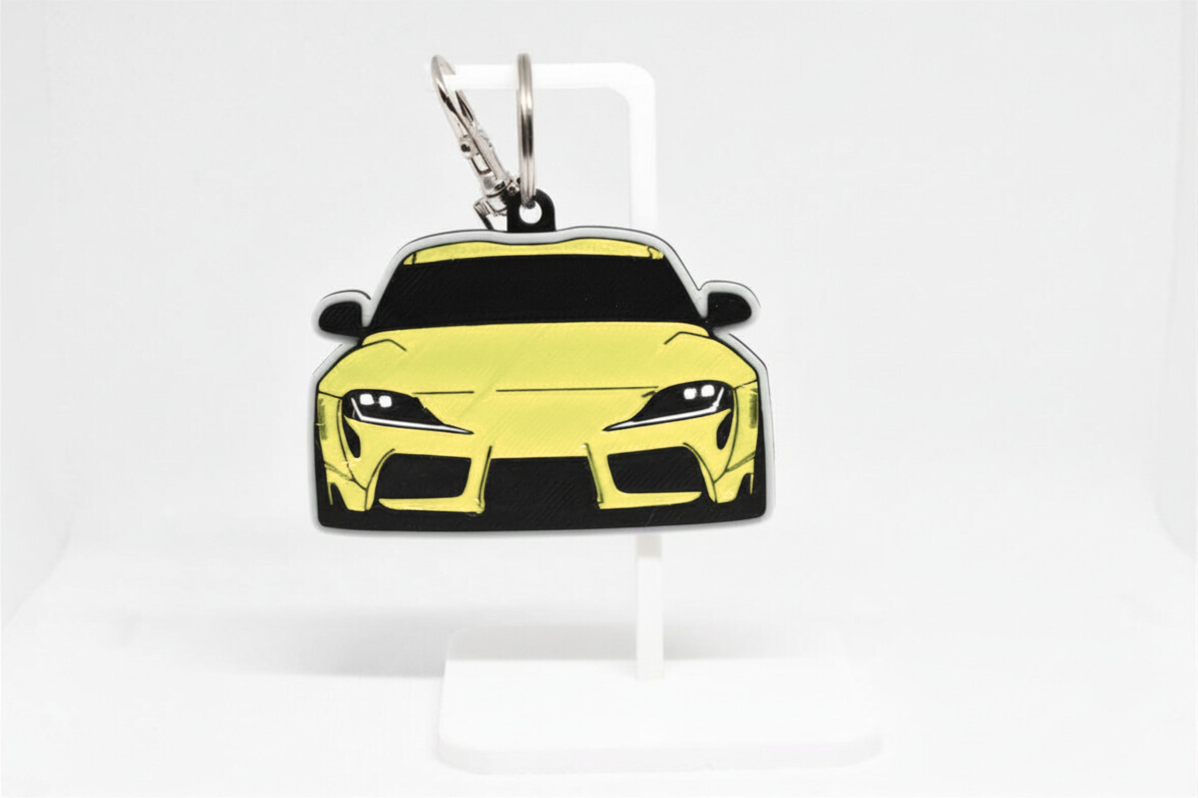 Supra MK5 Mini Car Keychain - Pocket Motors Series - 3D Printed