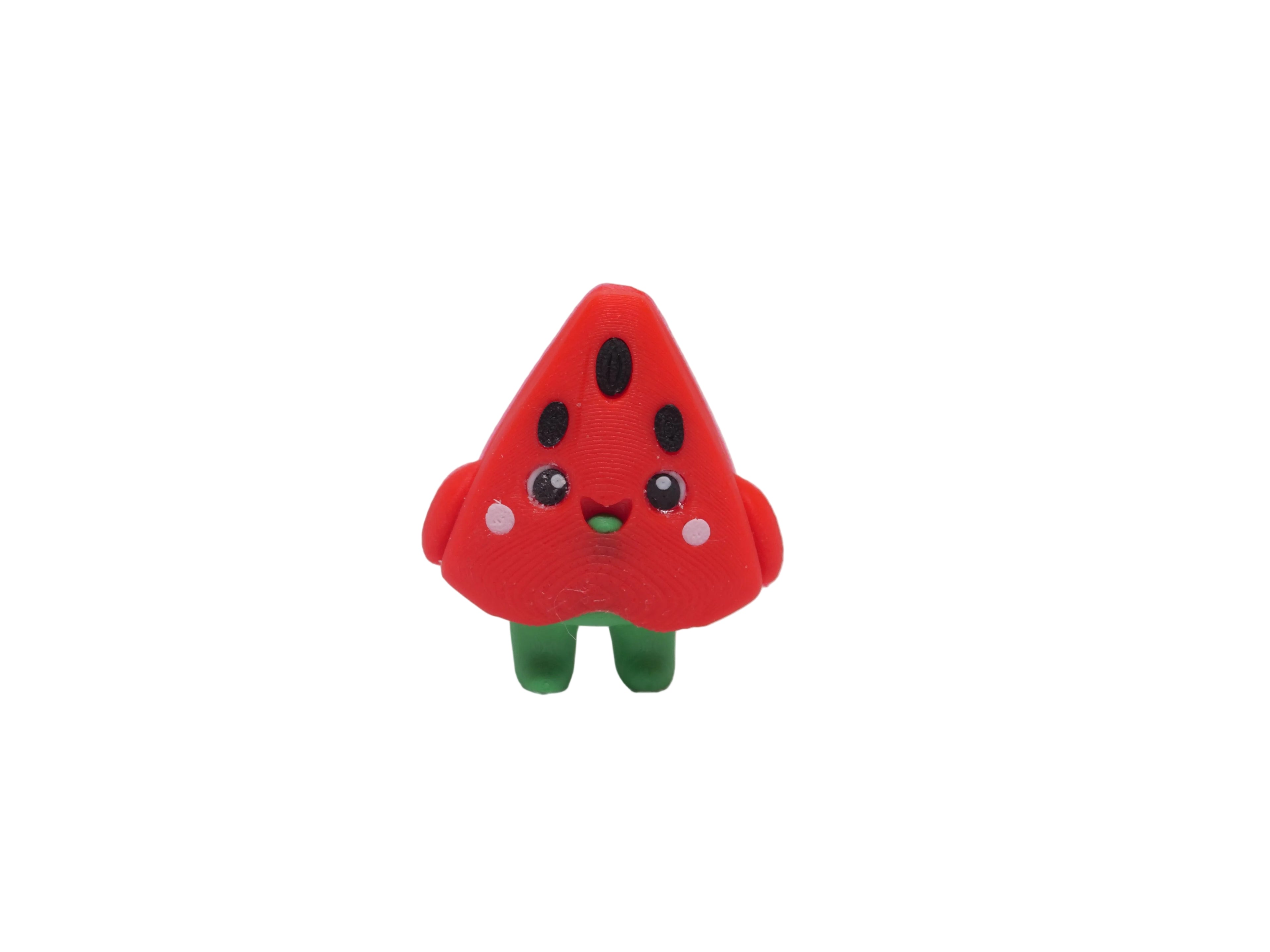 Zibblies Collection – Zibbly Watermelon | Kawaii Sensory Fidget Toy Cute Watermelon Character for Stress Relief & Play