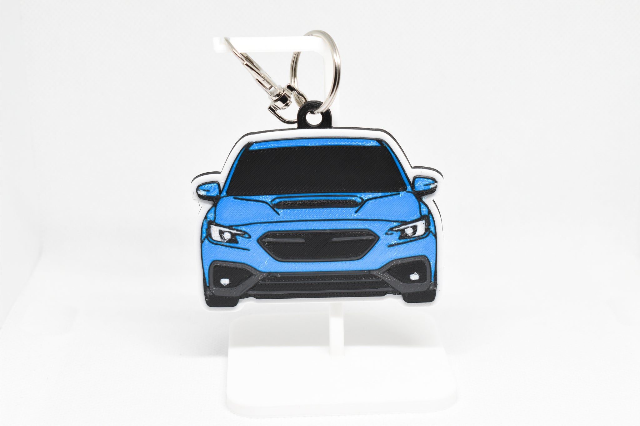 WRX VB Chassis Mini Car Keychain - Pocket Motors Series - 3D Printed