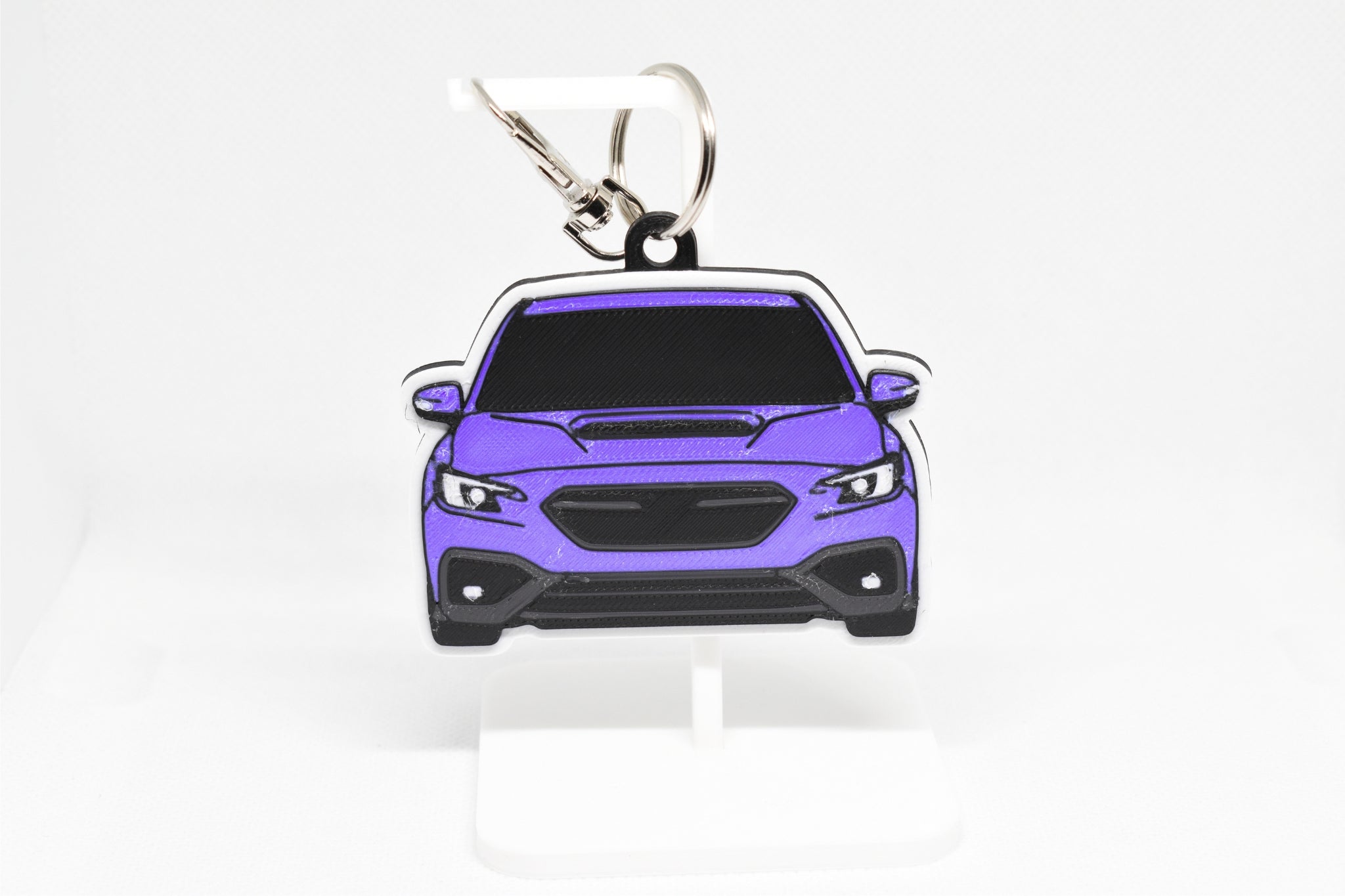 WRX VB Chassis Mini Car Keychain - Pocket Motors Series - 3D Printed