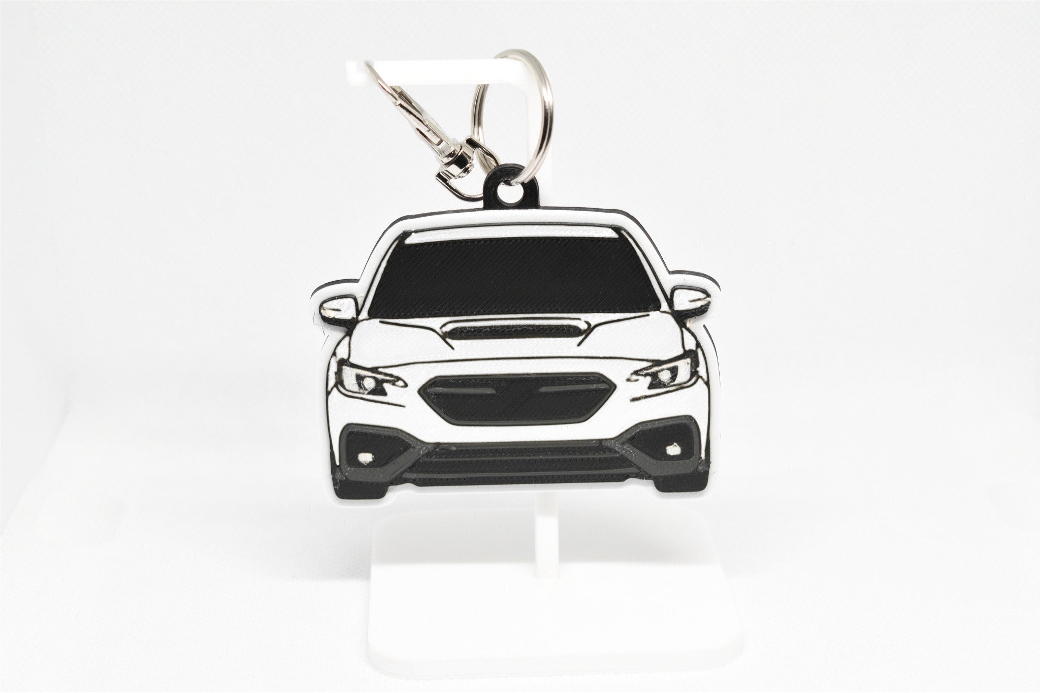 WRX VB Chassis Mini Car Keychain - Pocket Motors Series - 3D Printed