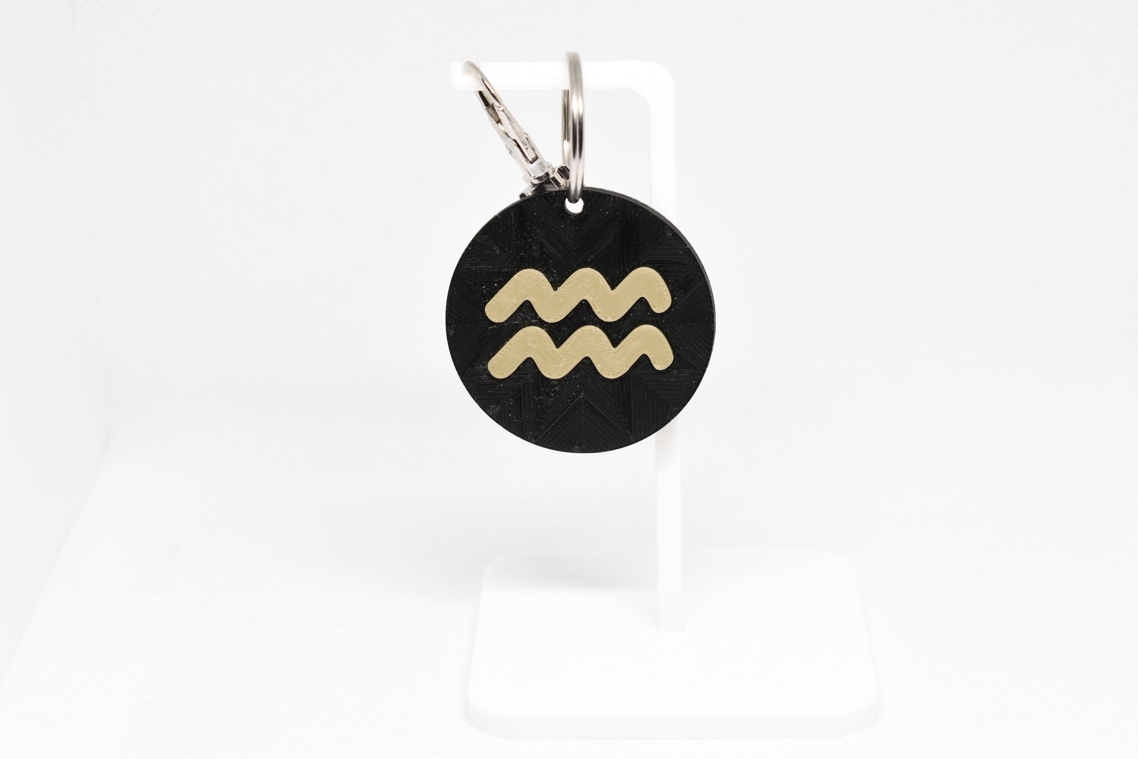 Astrological Zodiac - Aquarius Keychain